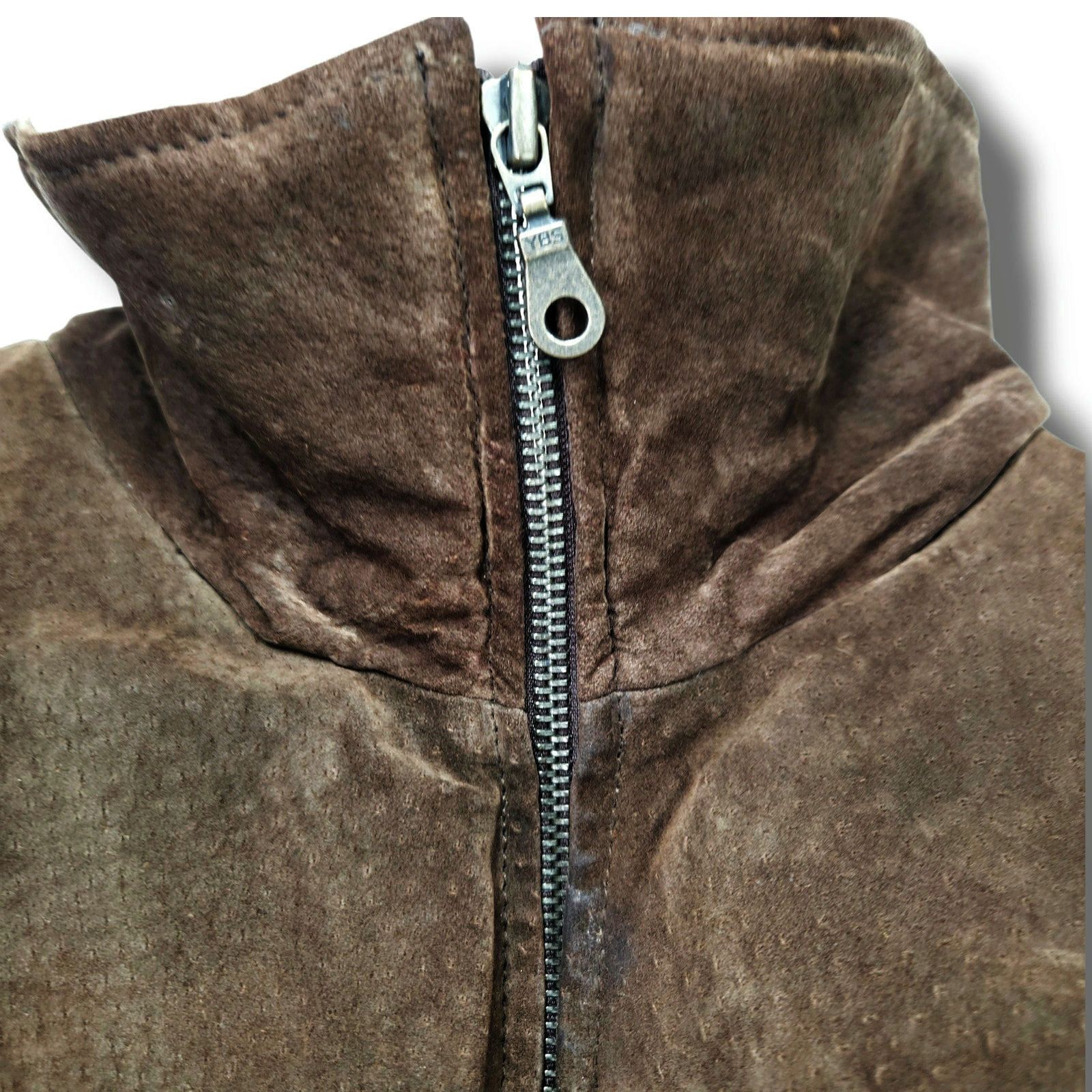 Other OutBrook Leather Sherpa Collar Moto Bomber Jacket S Size S / US 4 / IT 40 - 6 Thumbnail