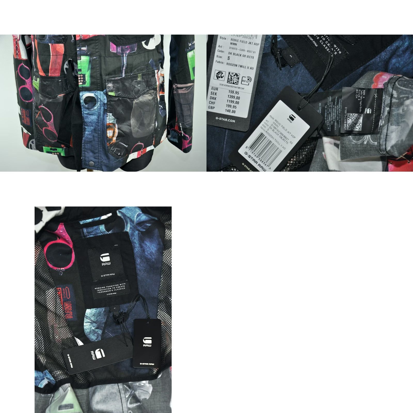 G-Star G-Star ROVIC FIELD JKT WMN S Multicolor Printed Jacket Women S Size 28" / US 6 / IT 42 - 8 Thumbnail