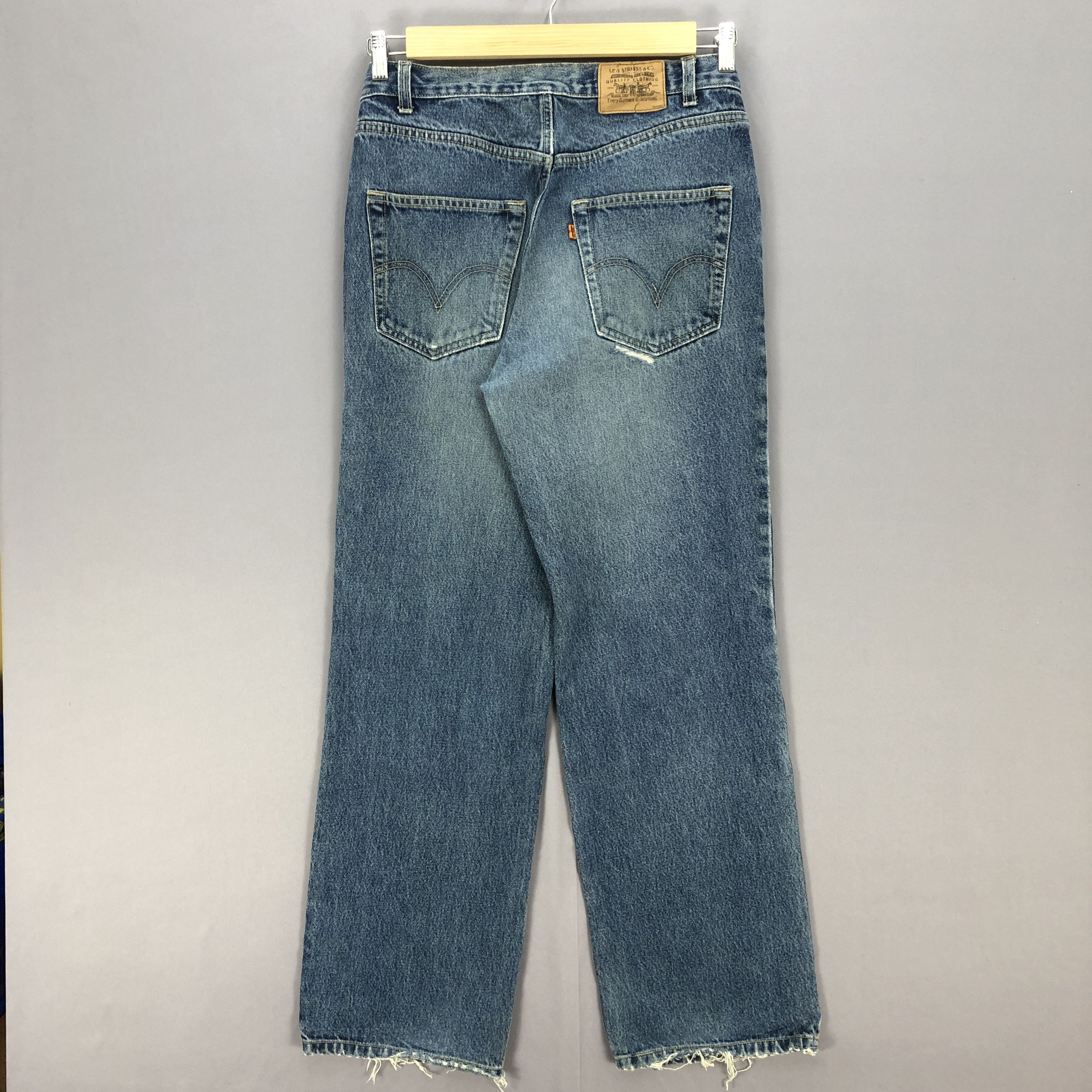 Levi's Vintage Levis 636 Orange Tab Jeans Levi's Distressed Denim Size US 32 / EU 48 - 2 Thumbnail
