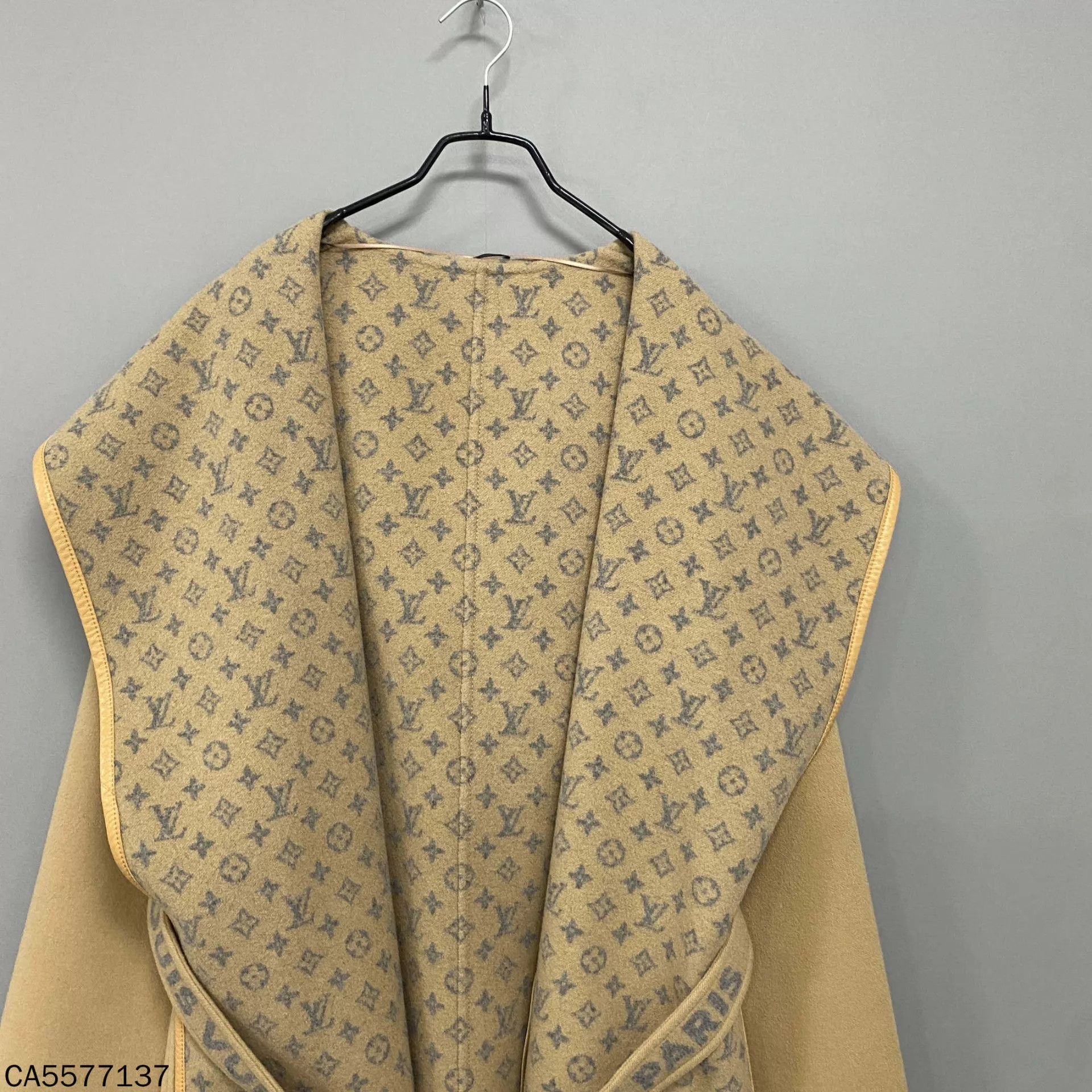 Louis Vuitton LV Monogram Khaki All-Over Print Kimono Coat Size ONE SIZE - 2 Thumbnail