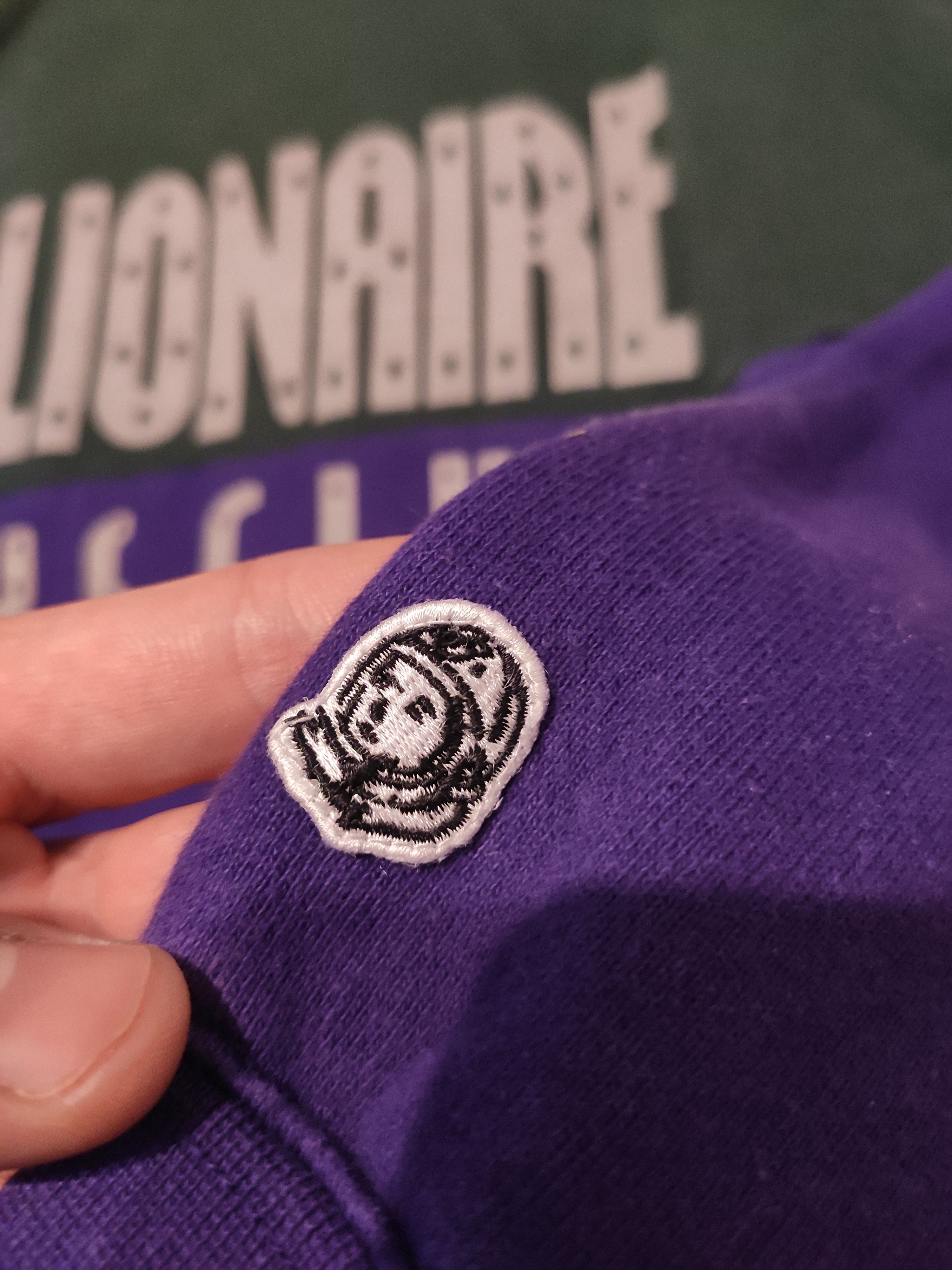 Billionaire Boys Club × Japanese Brand Crewneck sweatshirt billionaire boys club purple green M Size US M / EU 48-50 / 2 - 7 Thumbnail