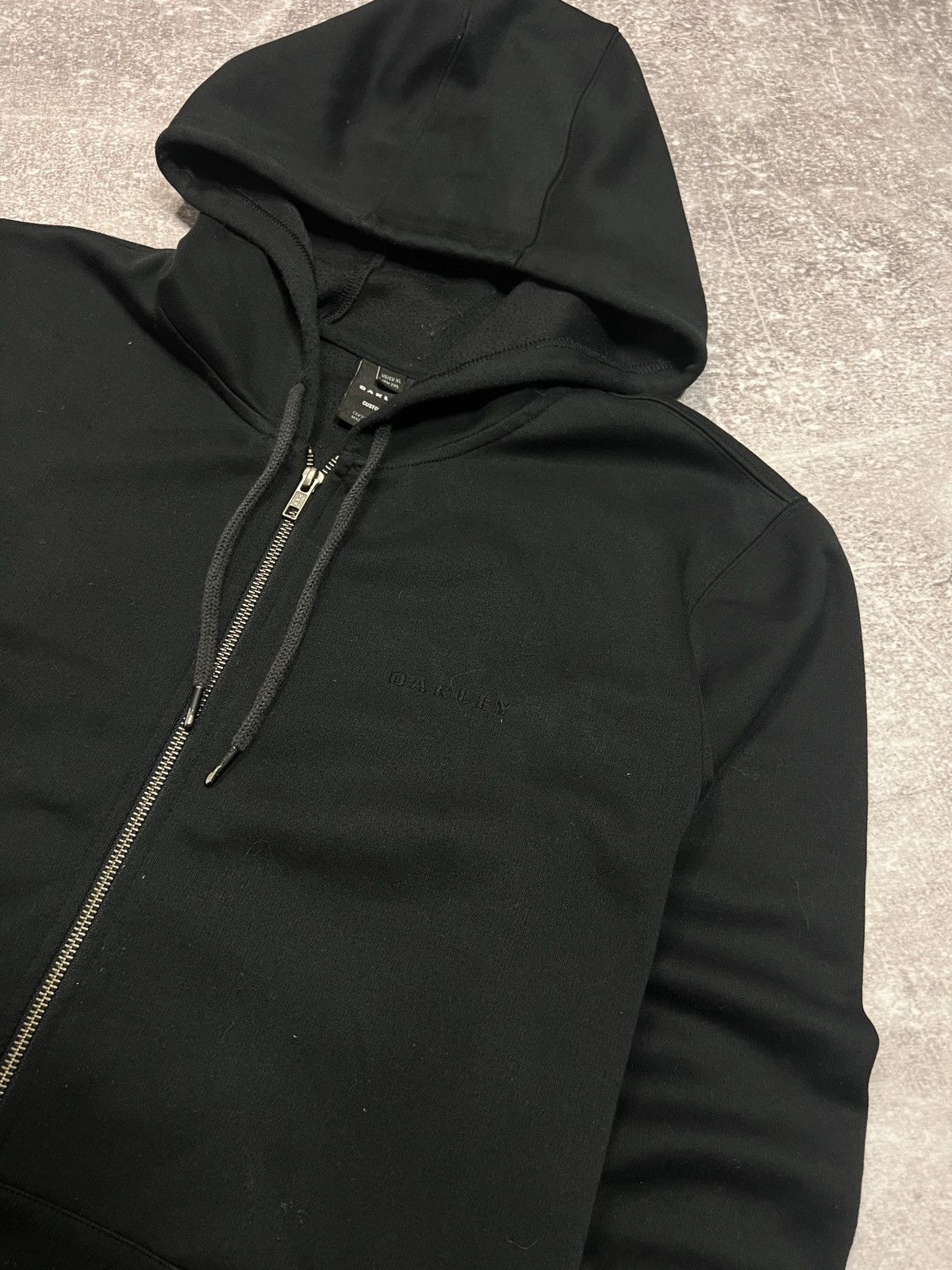 Oakley Vintage Oakley Zip-Up Hoodie Size US XL / EU 56 / 4 - 3 Thumbnail