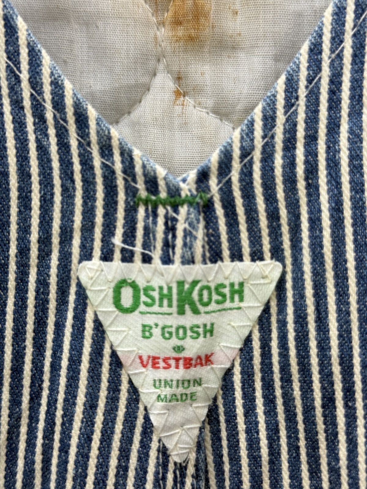 Oshkosh 🔥🔥🔥ARCHIVE VINTAGE OSHKOSH BGOSH OVERALL Size US 35 - 11 Thumbnail