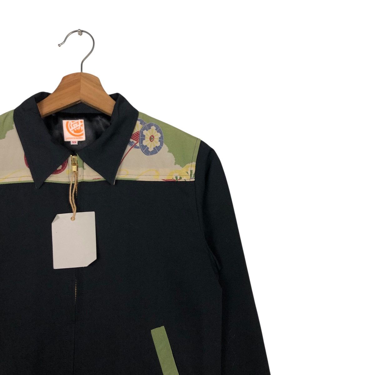 Hysteric Glamour 📌Vintage Cropped Biker Jacket Japanese Aloha Size US XS / EU 42 / 0 - 7 Thumbnail