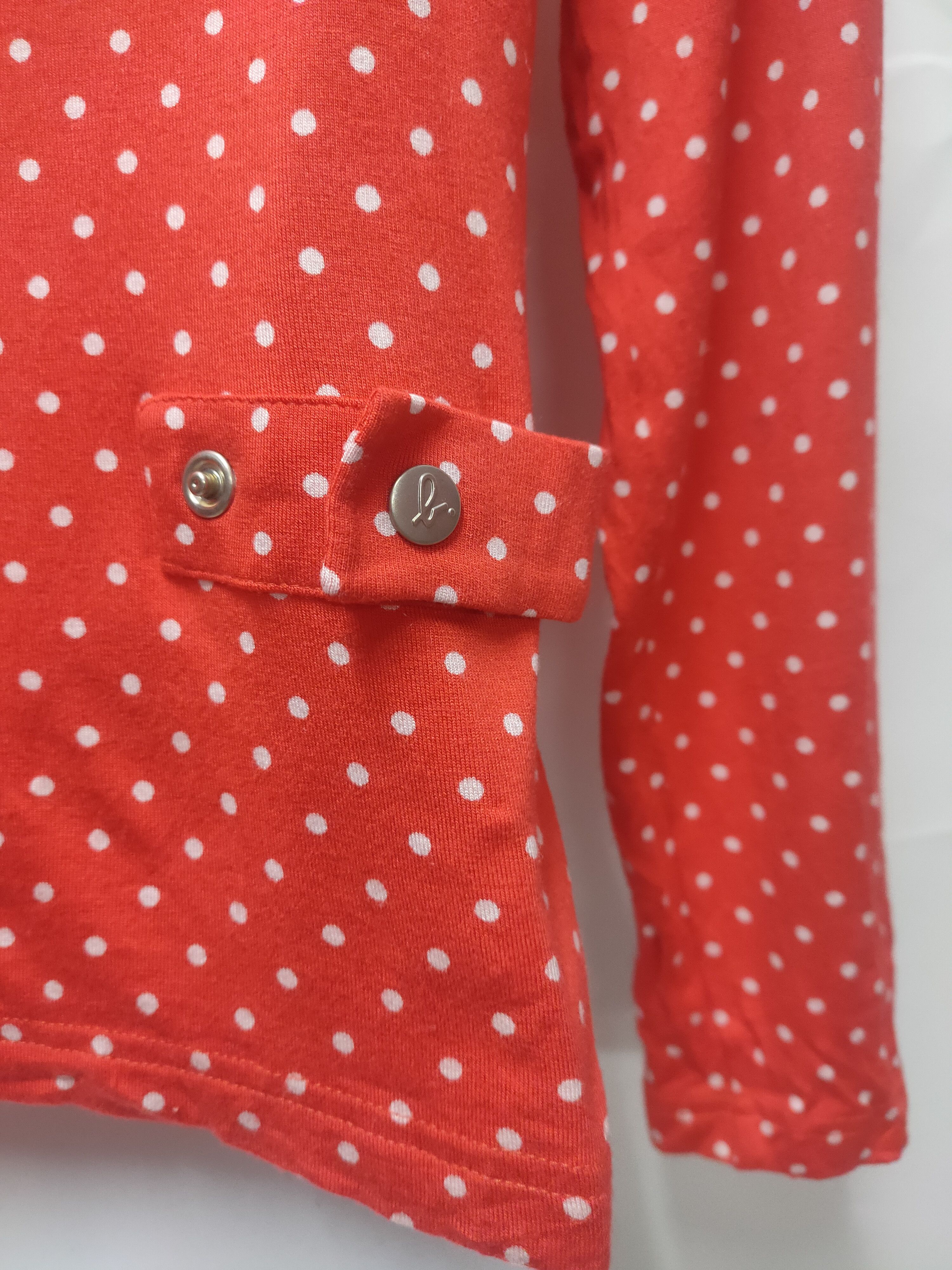 agnes b. Agnes b. Polka dot crop top shirt Size XS / US 0-2 / IT 36-38 - 8 Thumbnail