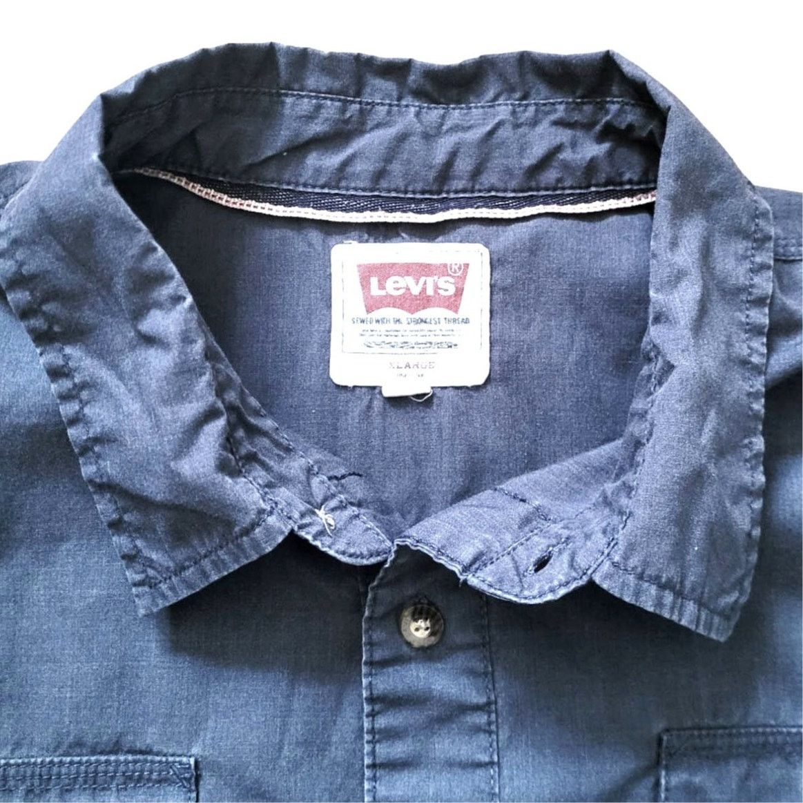 Levi's Levis Blue Shirt | Size XL Size US XL / EU 56 / 4 - 5 Thumbnail