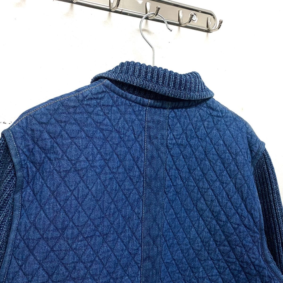 Indigo × Japanese Brand Vintage BLUE WILLI's indigo Coat Jacket Made in Denmark Size US M / EU 48-50 / 2 - 8 Thumbnail