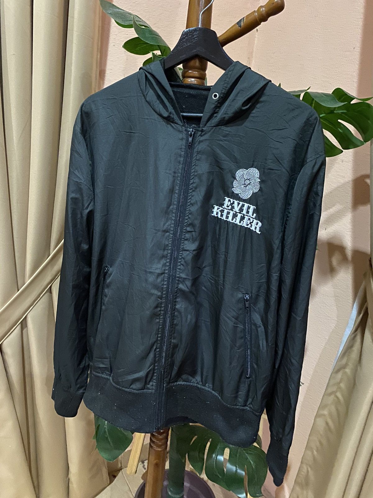 Japanese Brand Evil Killer Hooded Jacket - “Divine Retribution” Graphic Size US M / EU 48-50 / 2 - 2 Thumbnail