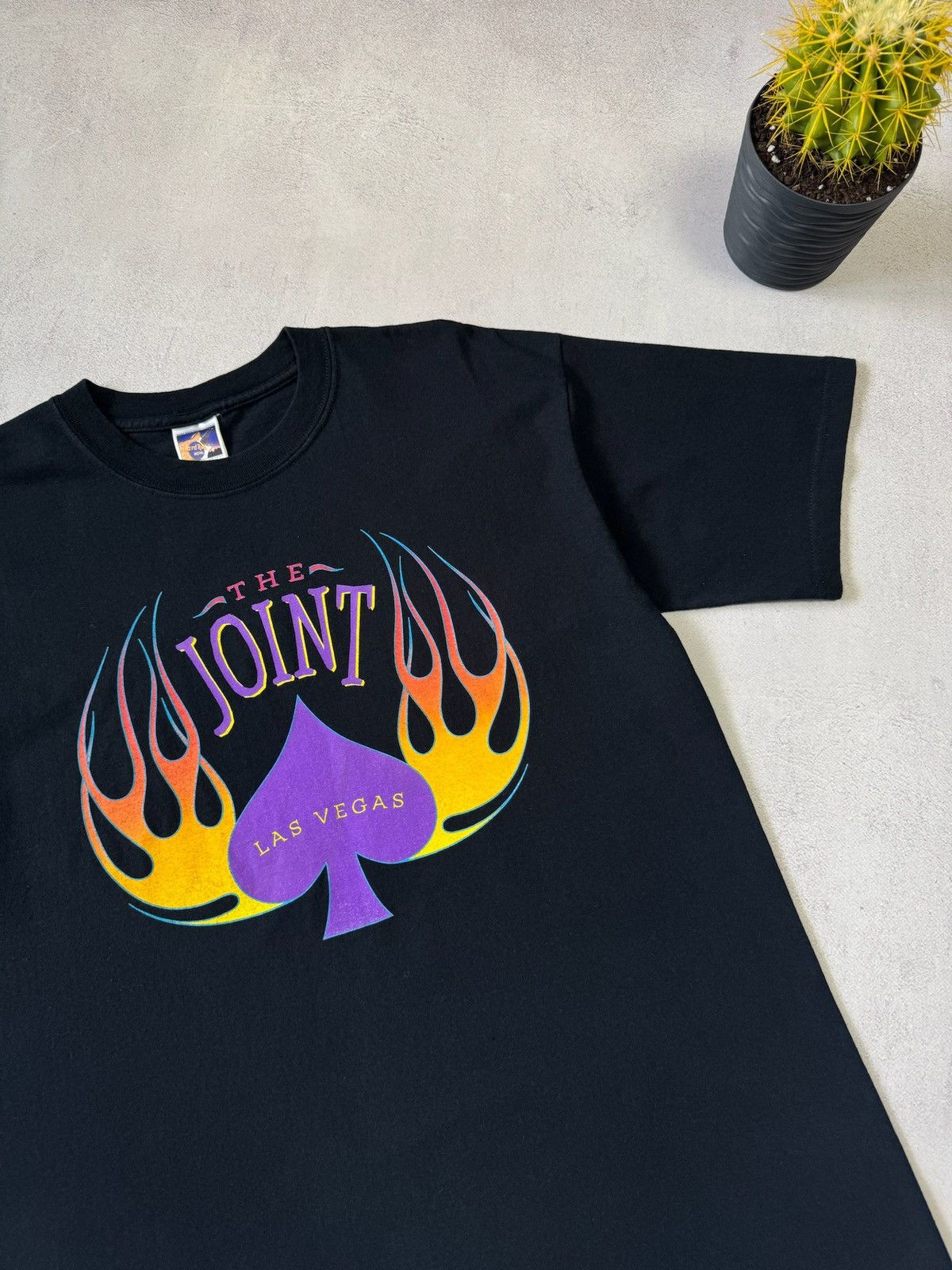 Hard Rock Cafe × Vintage Vintage 90s Hard Rock Las Vegas T Shirt Tee The Joint Racing Size US L / EU 52-54 / 3 - 5 Thumbnail