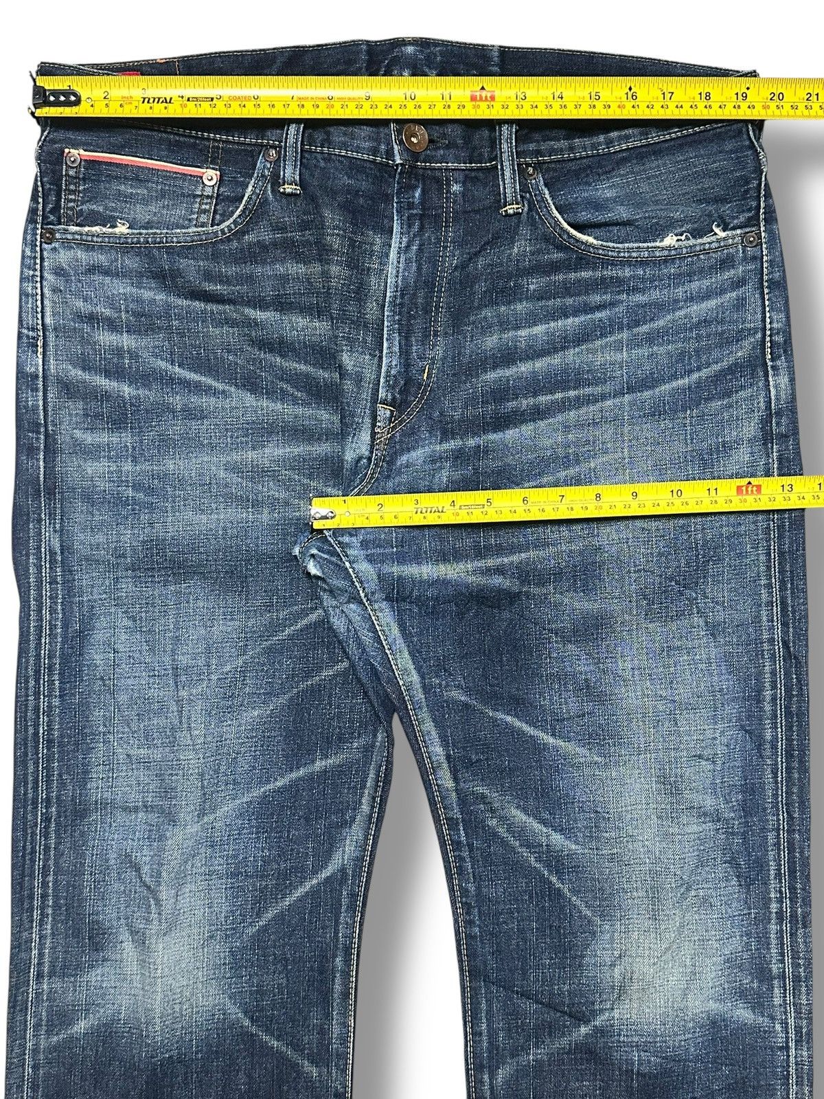 Edwin Edwin 505Z Vtg Selvage Denim Japan Jeans Straight and Faded Size US 32 / EU 48 - 21 Thumbnail