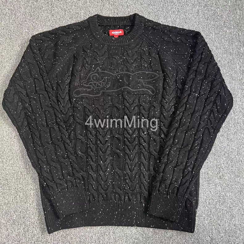 Billionaire Boys Club BBC ICECREAM Starry Running Dog Cable Knit Sweater. Q7 Size US S / EU 44-46 / 1 - 1 Thumbnail