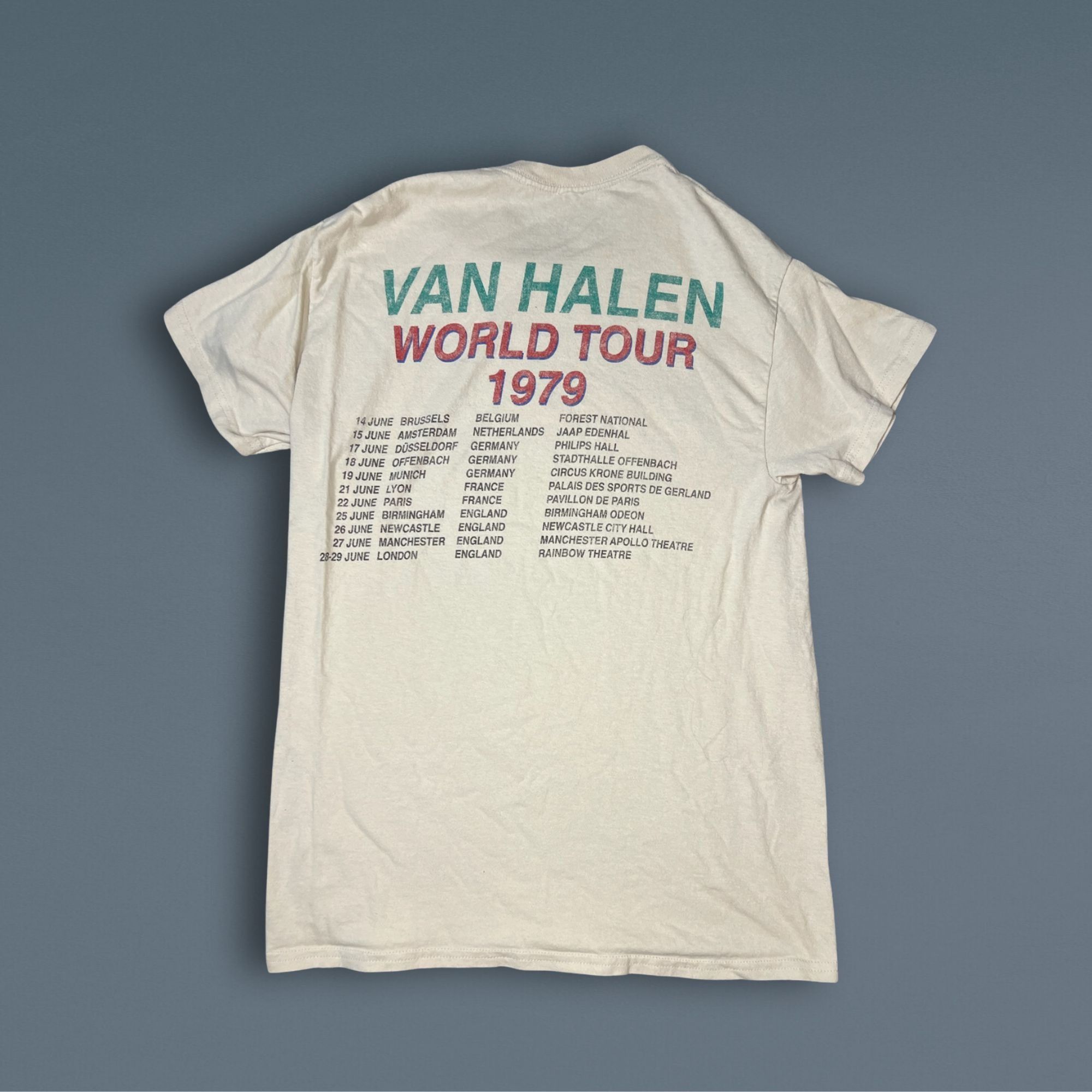 Other Van Halen 1979 World Tour Graphic T-Shirt Medium Size US M / EU 48-50 / 2 - 3 Thumbnail