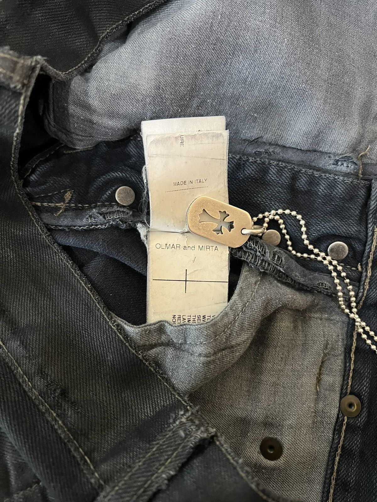Rick Owens Rick owens olmar&mirta waxed detroit jeans Size US 30 / EU 46 - 10 Thumbnail