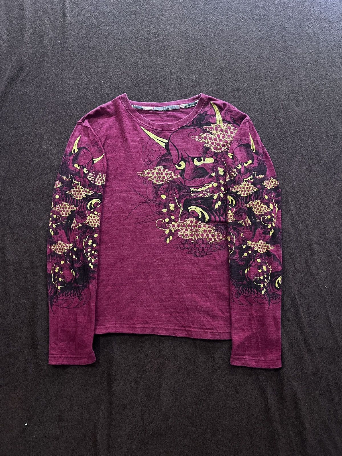 Japanese Brand Japanese Like Jpg Style Sukajan longsleeve Size US M / EU 48-50 / 2 - 7 Thumbnail
