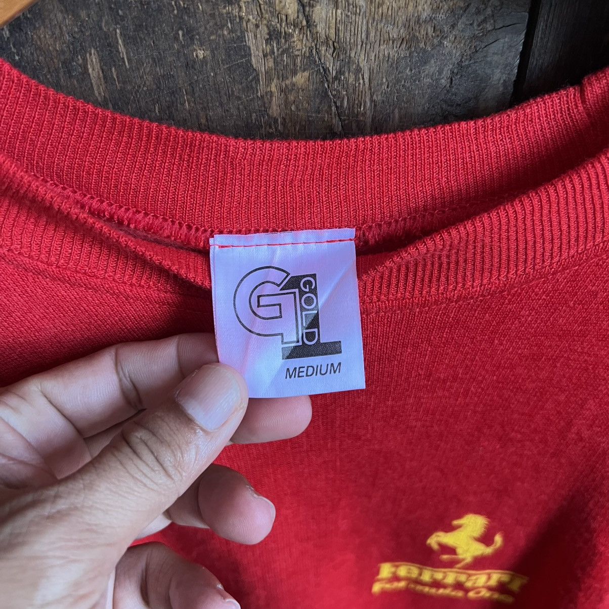 Ferrari × Vintage Vintage 90’s Ferrari Formula One Crewneck Size US M / EU 48-50 / 2 - 4 Thumbnail