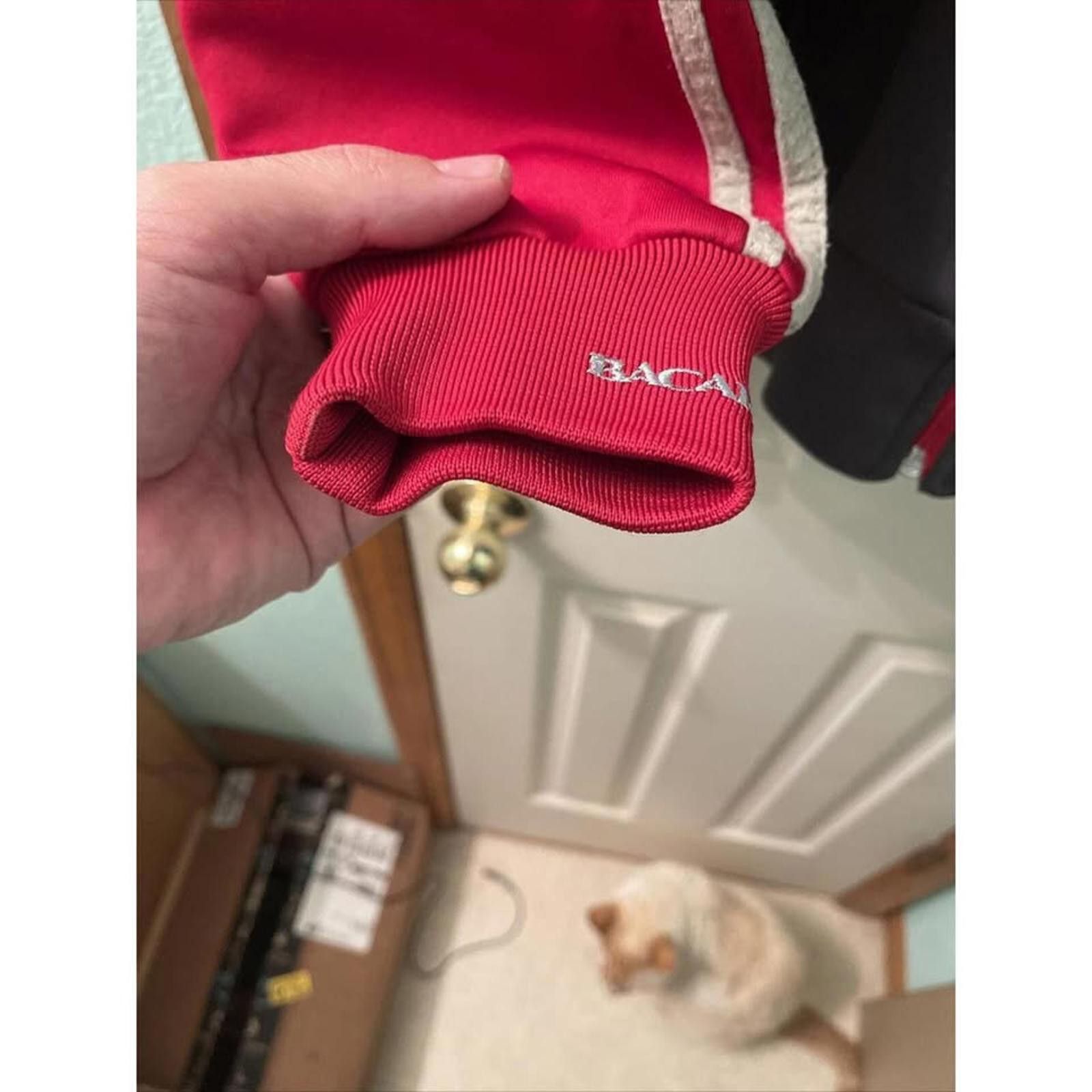 Other Bacardi Vintage Track Jacket - Red/Gray Size US XL / EU 56 / 4 - 4 Thumbnail