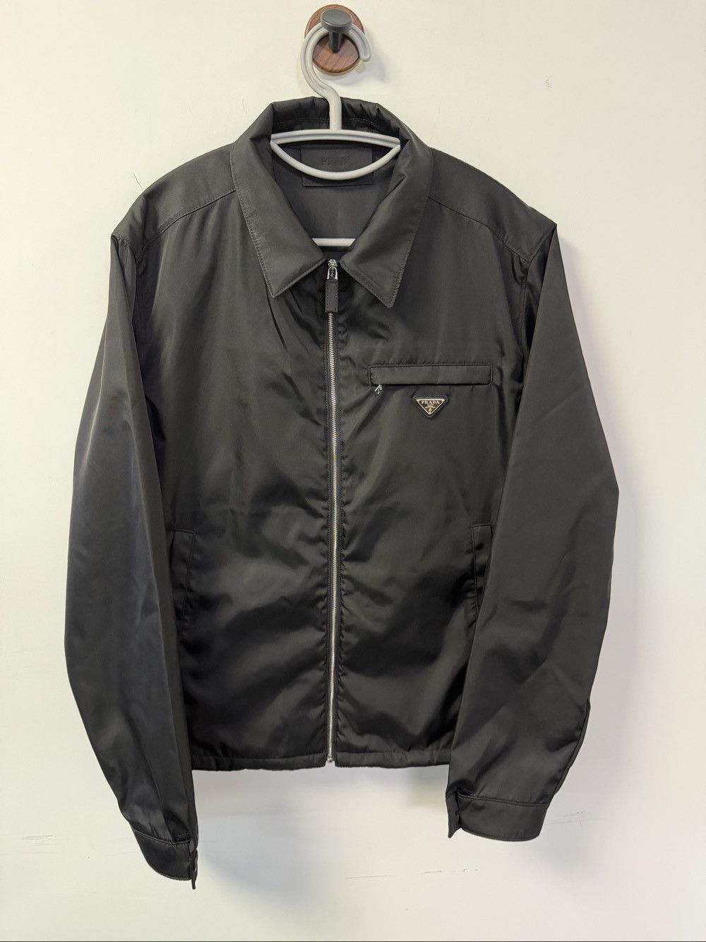Prada Prada Re-Nylon Zip Jacket Size M Size US M / EU 48-50 / 2 - 1 Thumbnail