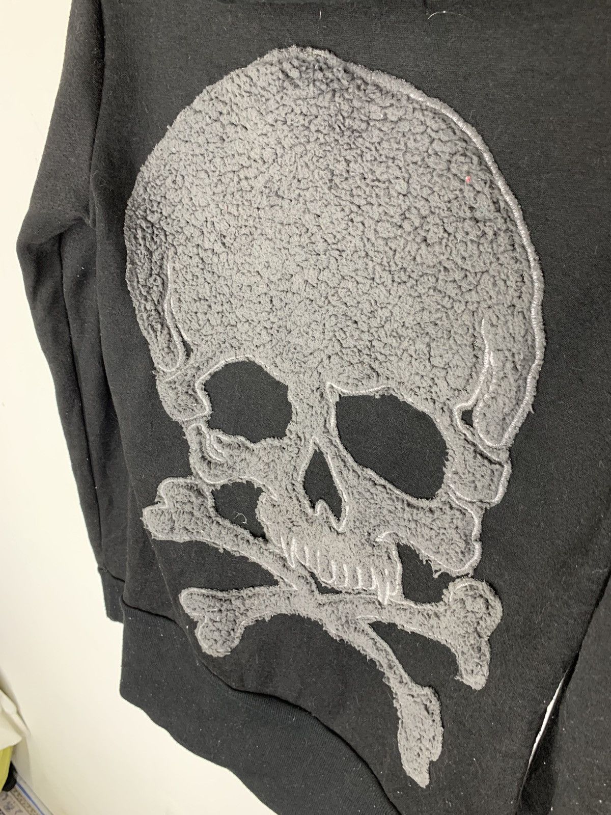 Japanese Brand Japanese Brand Black Skull Sweater Hoodie Slim Size US S / EU 44-46 / 1 - 3 Thumbnail