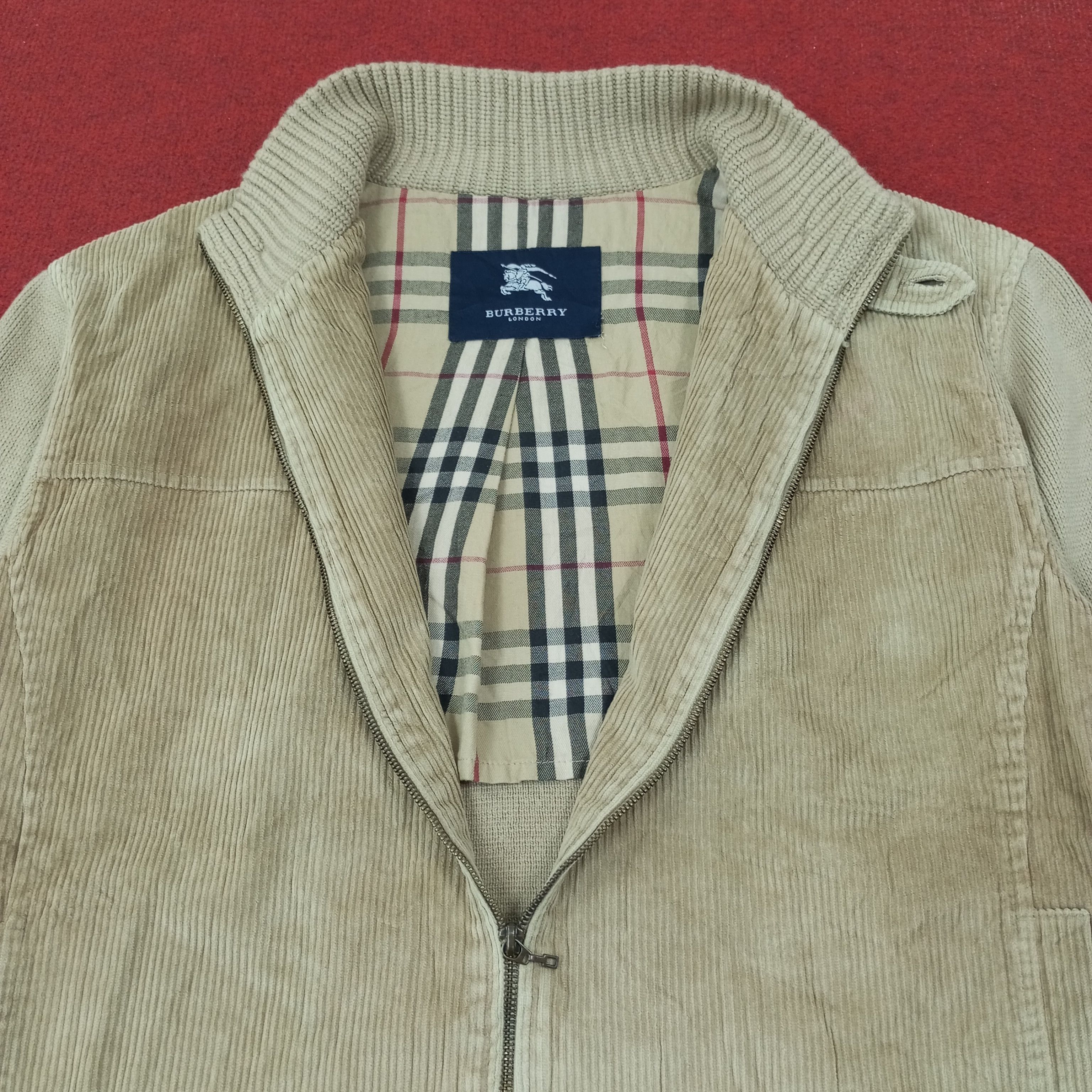 Burberry × Vintage Burberry London Fashion Brand Custom Art Jacket c218n15 Size US XL / EU 56 / 4 - 5 Thumbnail
