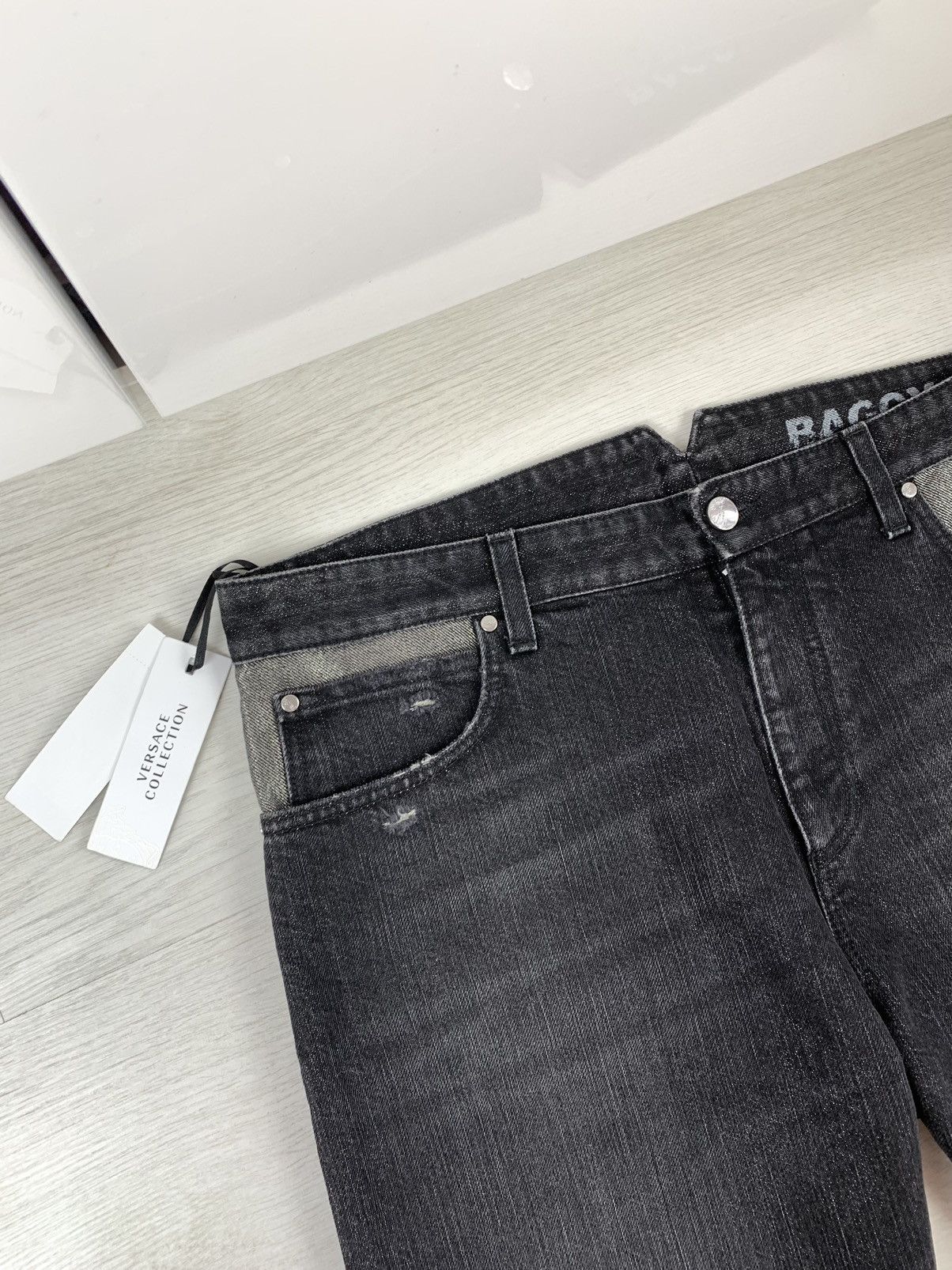Versace Versace Collection Denim Men’s Baggy Jeans Size 34 Size US 34 / EU 50 - 6 Thumbnail