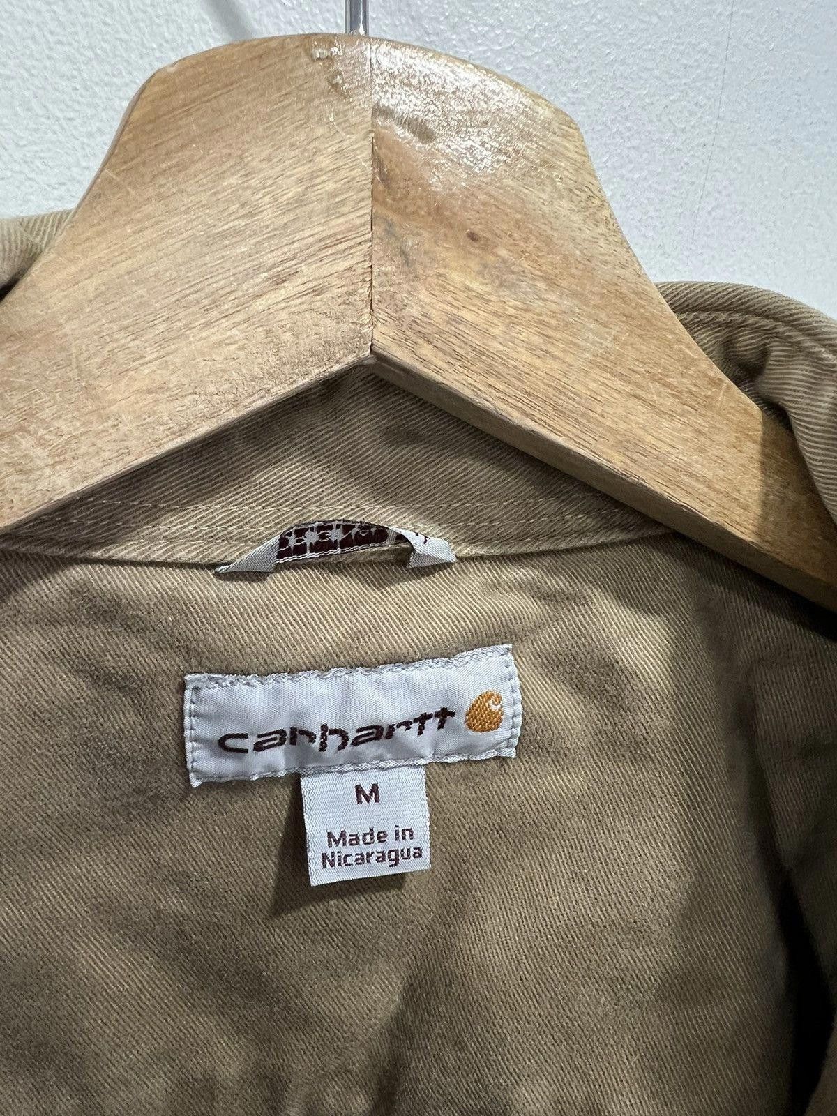 Vintage Vintage Carhartt Brown Button Up Shirt M Size US M / EU 48-50 / 2 - 4 Thumbnail
