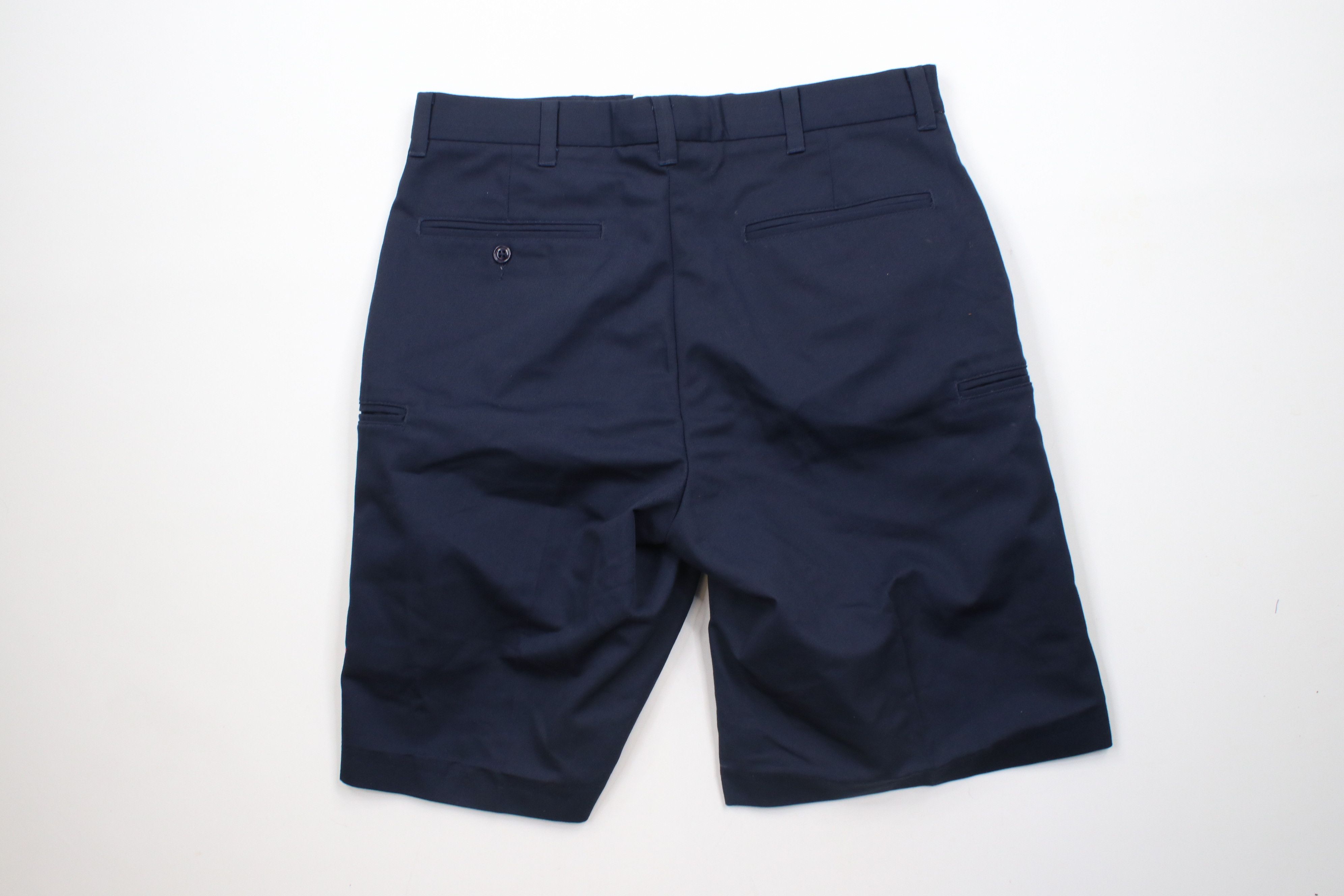 Vintage Vintage 90s Spell Budweiser Beer Dungaree Cargo Shorts Blue Size US 34 / EU 50 - 9 Thumbnail