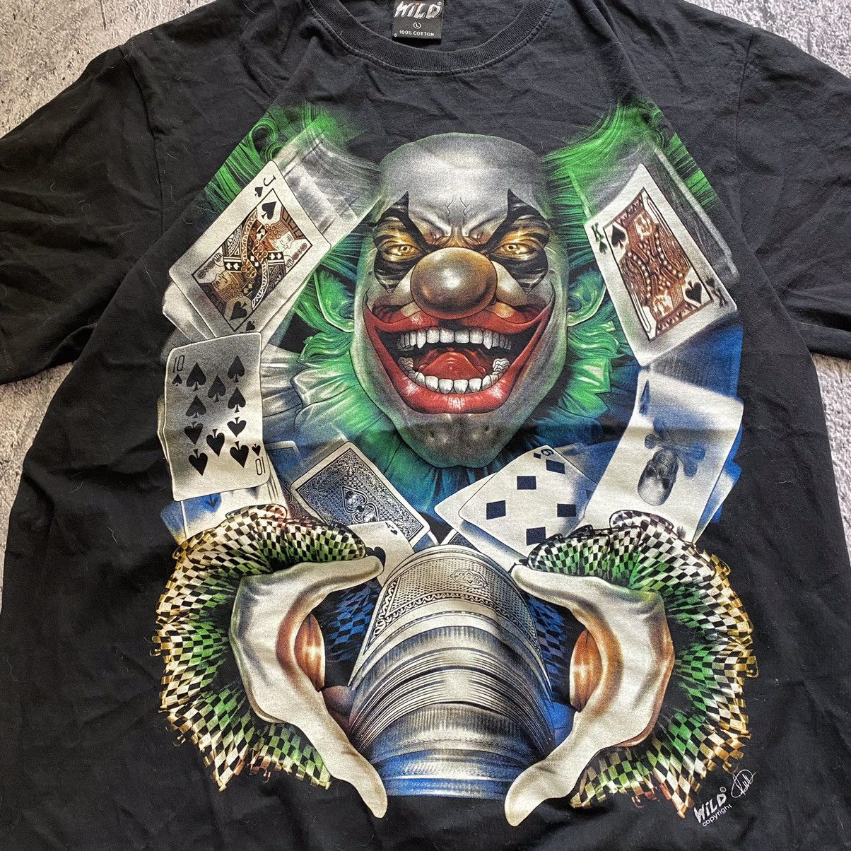 Japanese Brand Vintage T-shirt joker 3d print oversize fit Size US L / EU 52-54 / 3 - 5 Thumbnail