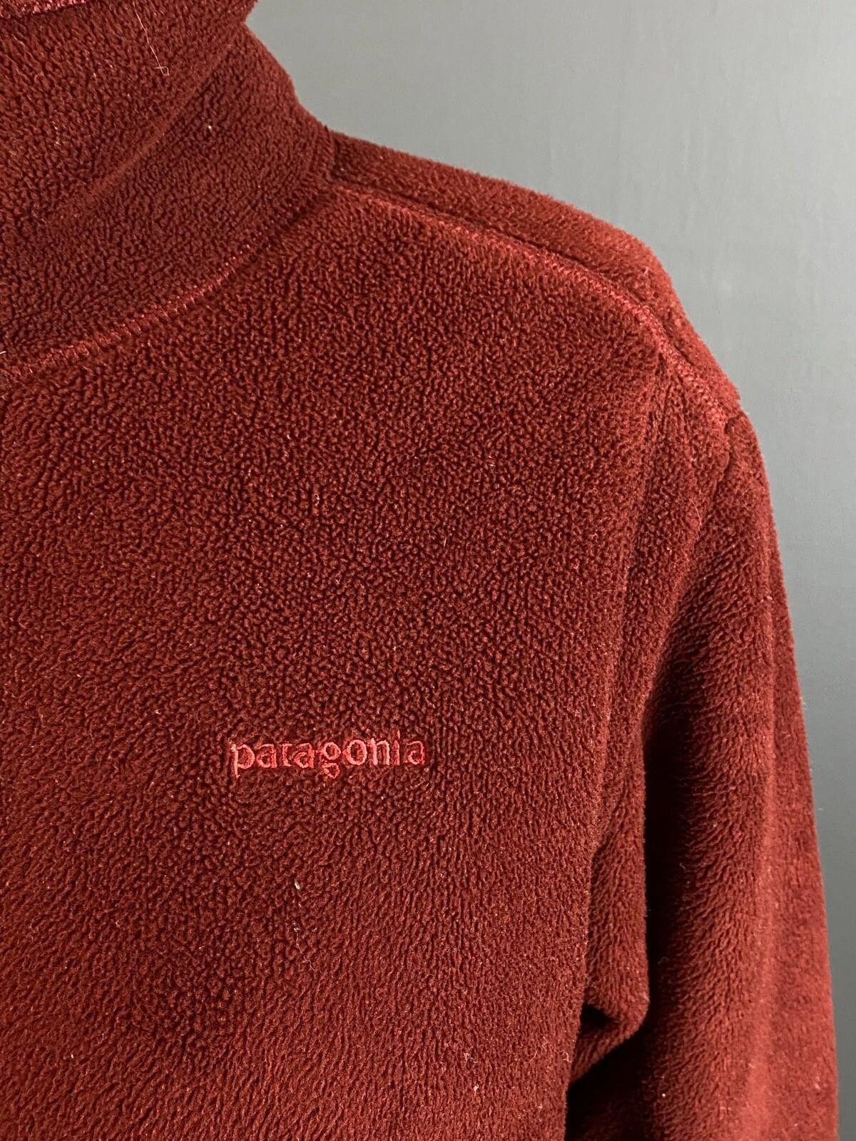 Patagonia Patagonia Synchilla Red Mock Neck Full Zip Jacket Size L Size L / US 10 / IT 46 - 4 Thumbnail
