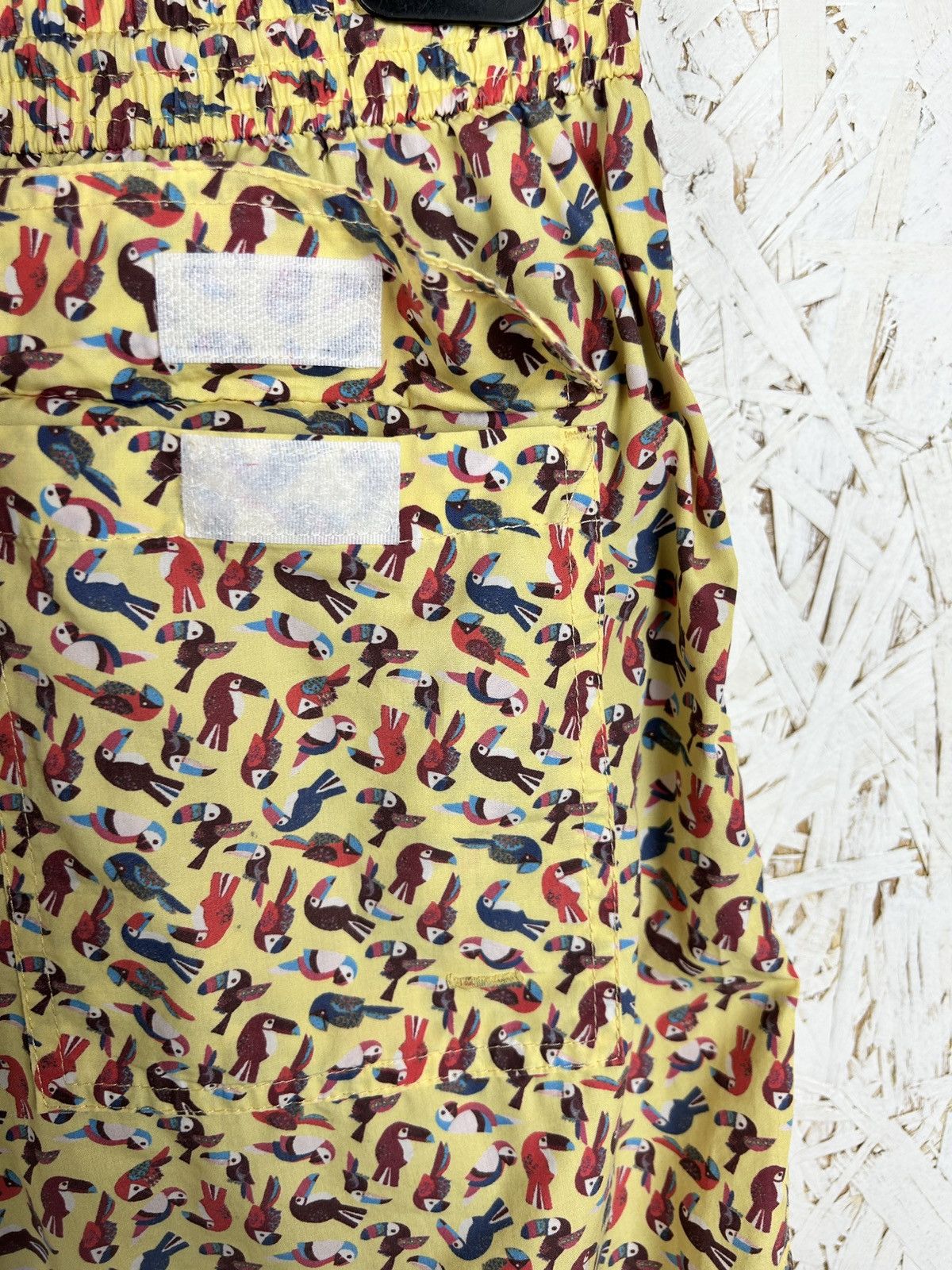 Loro Piana Loro Piana Yellow Toucans Cotton Swimsuit Shorts Size M Size US 32 / EU 48 - 7 Thumbnail