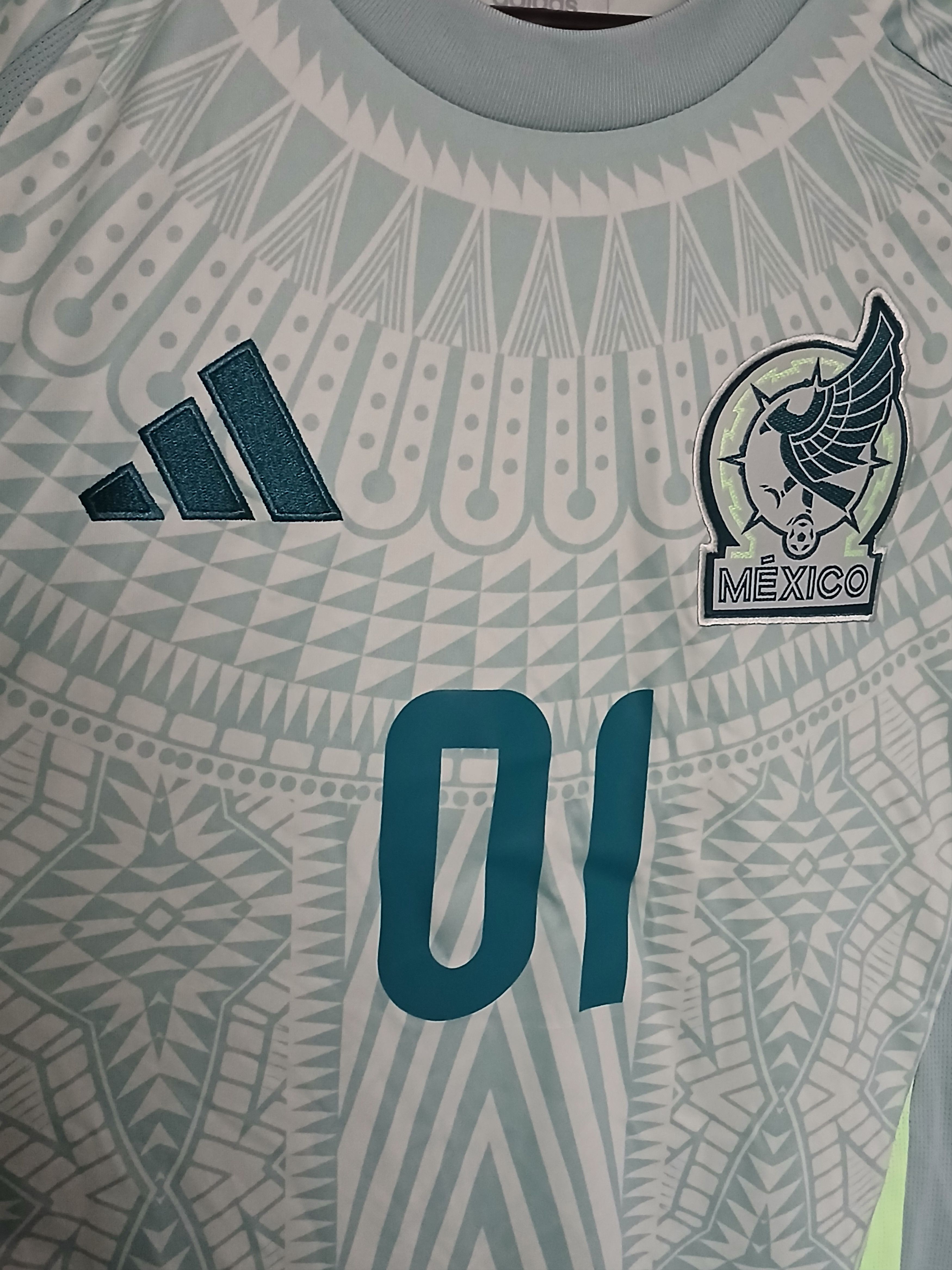 Adidas New Mexico National Football Team 2024 Away Jersey T-Shirt Size US S / EU 44-46 / 1 - 3 Thumbnail