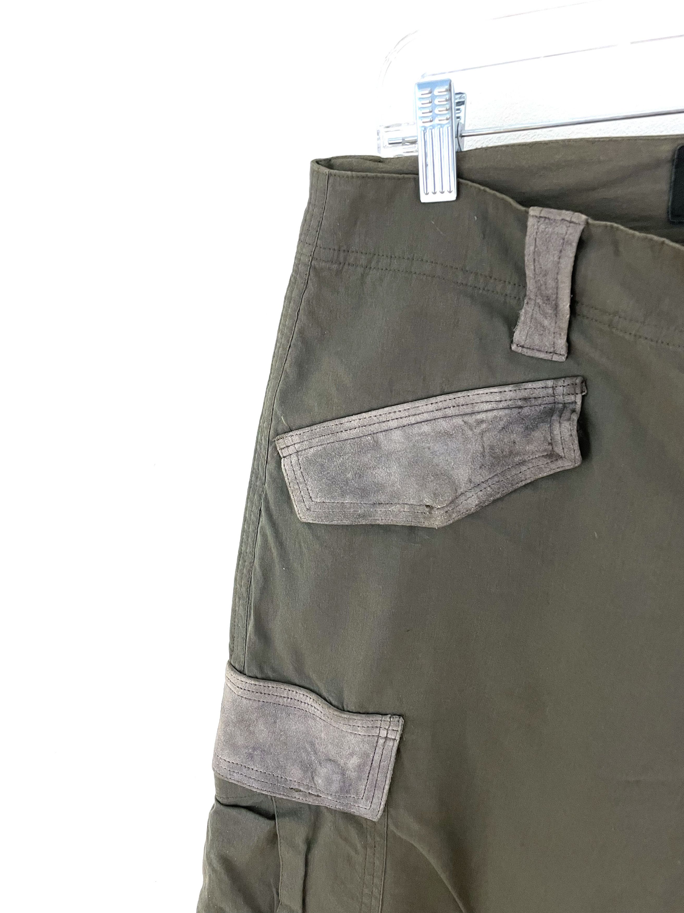 Isamu Katayama Backlash Suede Trim Cargo Pants Size US 32 / EU 48 - 5 Thumbnail