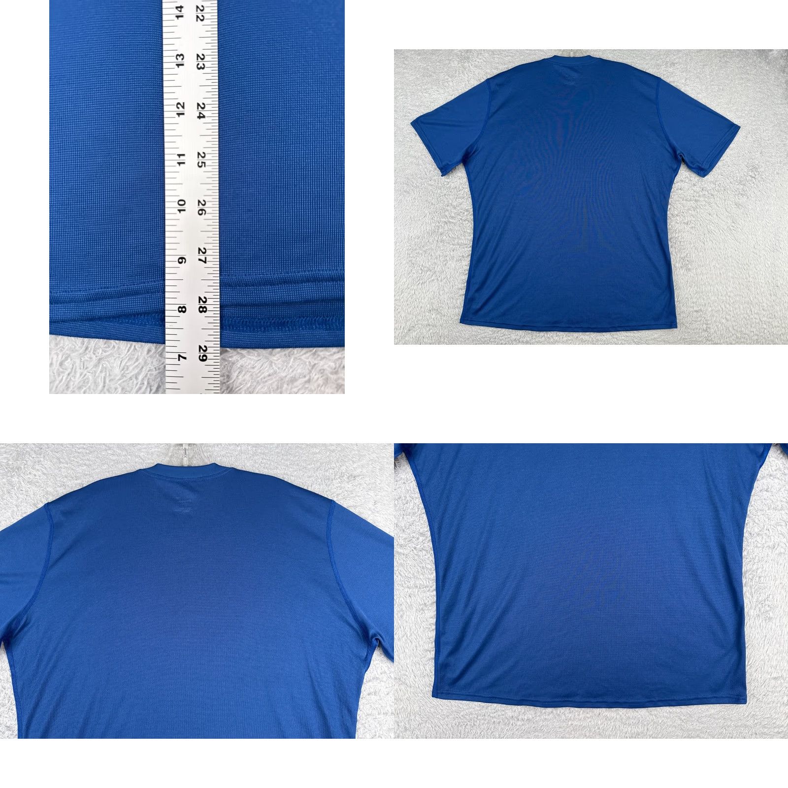 Patagonia Patagonia Shirt Adult XL Blue Capilene Short Sleeve Crew Neck Polyester Shirt Mens XL Blue Capilene Short Sleeve Crew Neck Polyester Size US XL / EU 56 / 4 - 9 Thumbnail