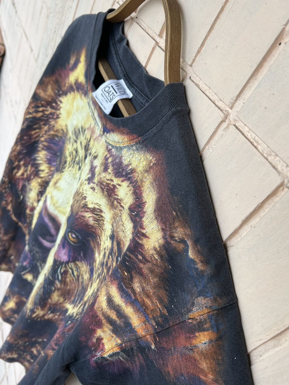 Other Vintage 90s Wild Oats Grizzly Bear Y2K Shirts Size US L / EU 52-54 / 3 - 8 Thumbnail