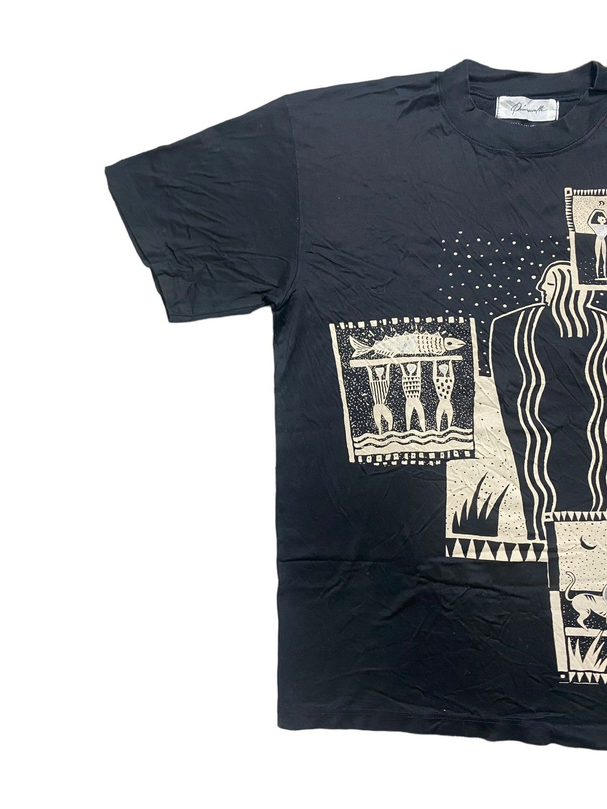 Vintage VINTAGE ART TEE GRAPHIC DESIGN MADE IN ITALY Size US M / EU 48-50 / 2 - 3 Thumbnail