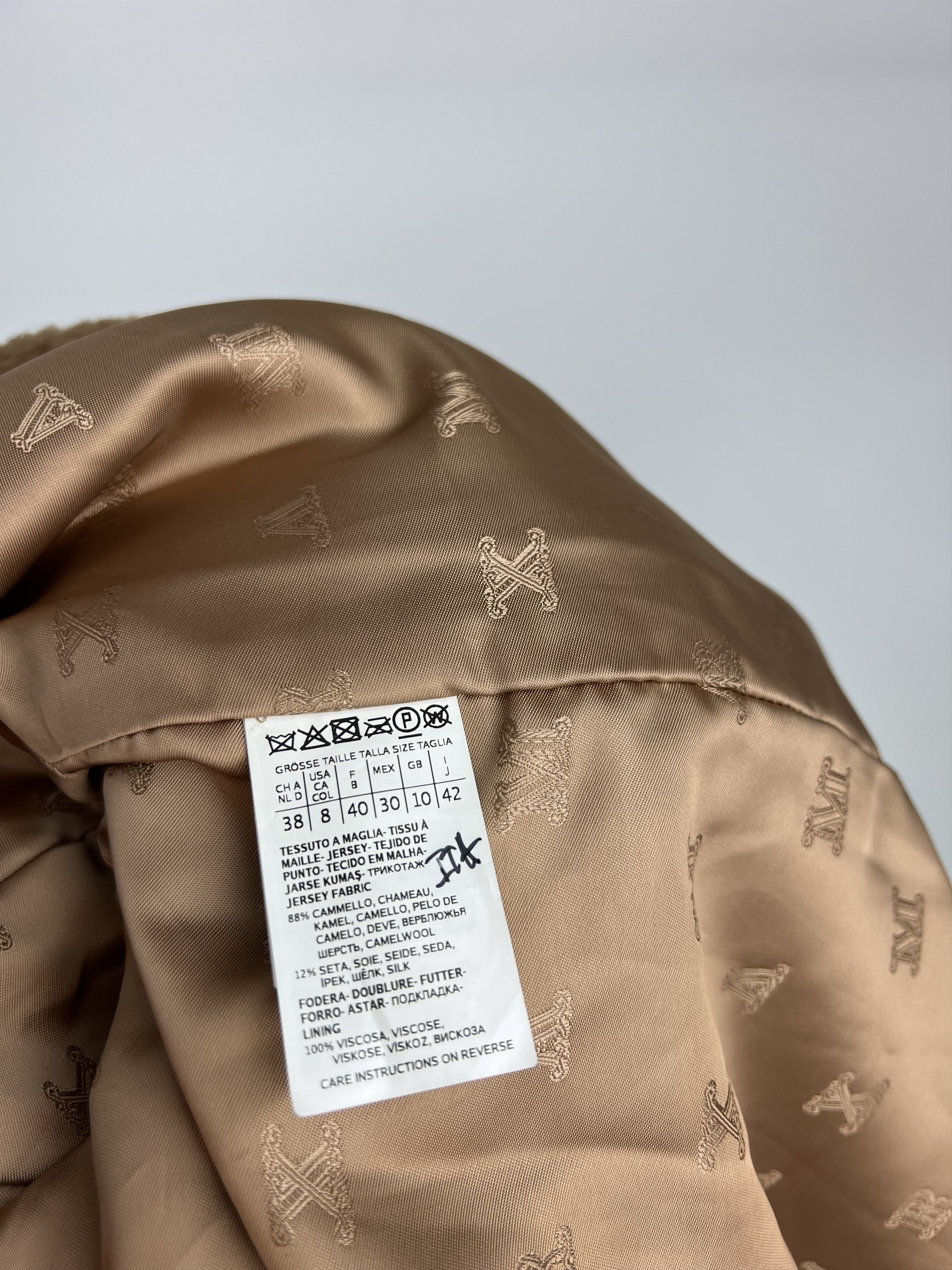 Max Mara Max Mara Teddy Bear Icon Camel Hair And Silk Blend Coat Size M / US 6-8 / IT 42-44 - 7 Thumbnail