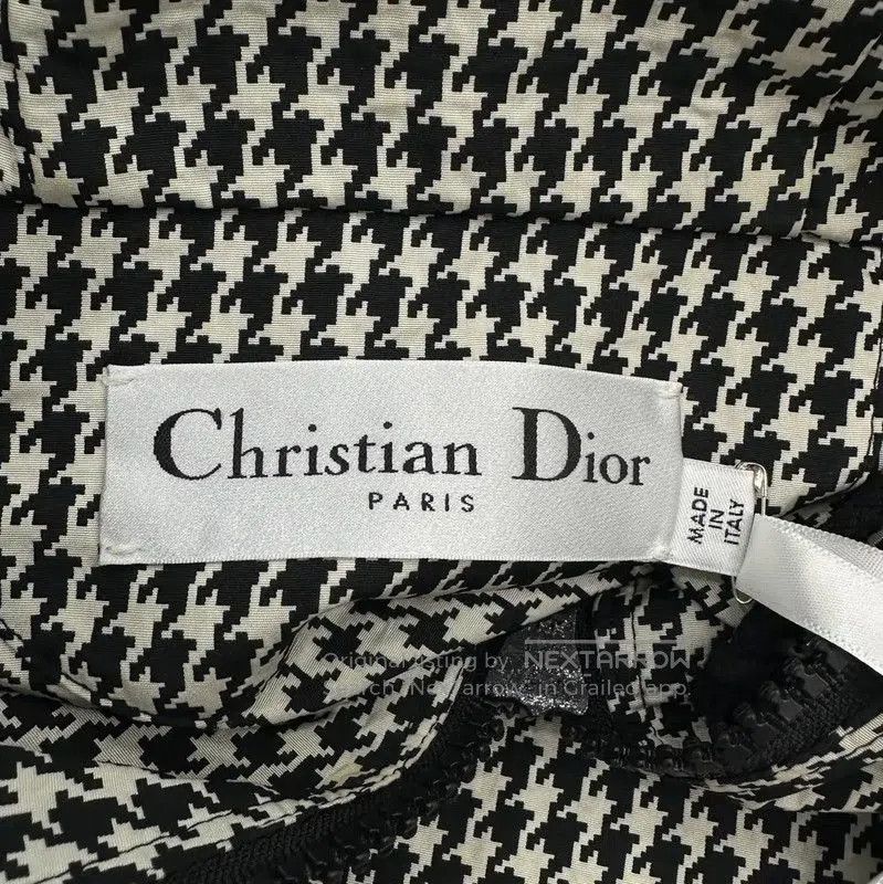 Dior Dior Black Polyester Checkered Women's Jacket . Size XS / US 0-2 / IT 36-38 - 6 Thumbnail