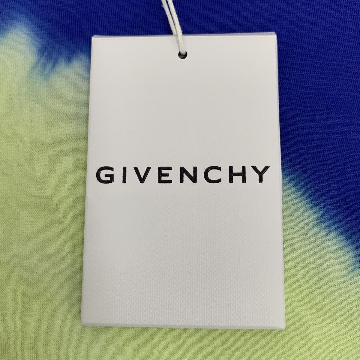 Givenchy Givenchy Tie-dye Logo Printed Short Sleeve T-shirt K26WX Size US L / EU 52-54 / 3 - 6 Thumbnail