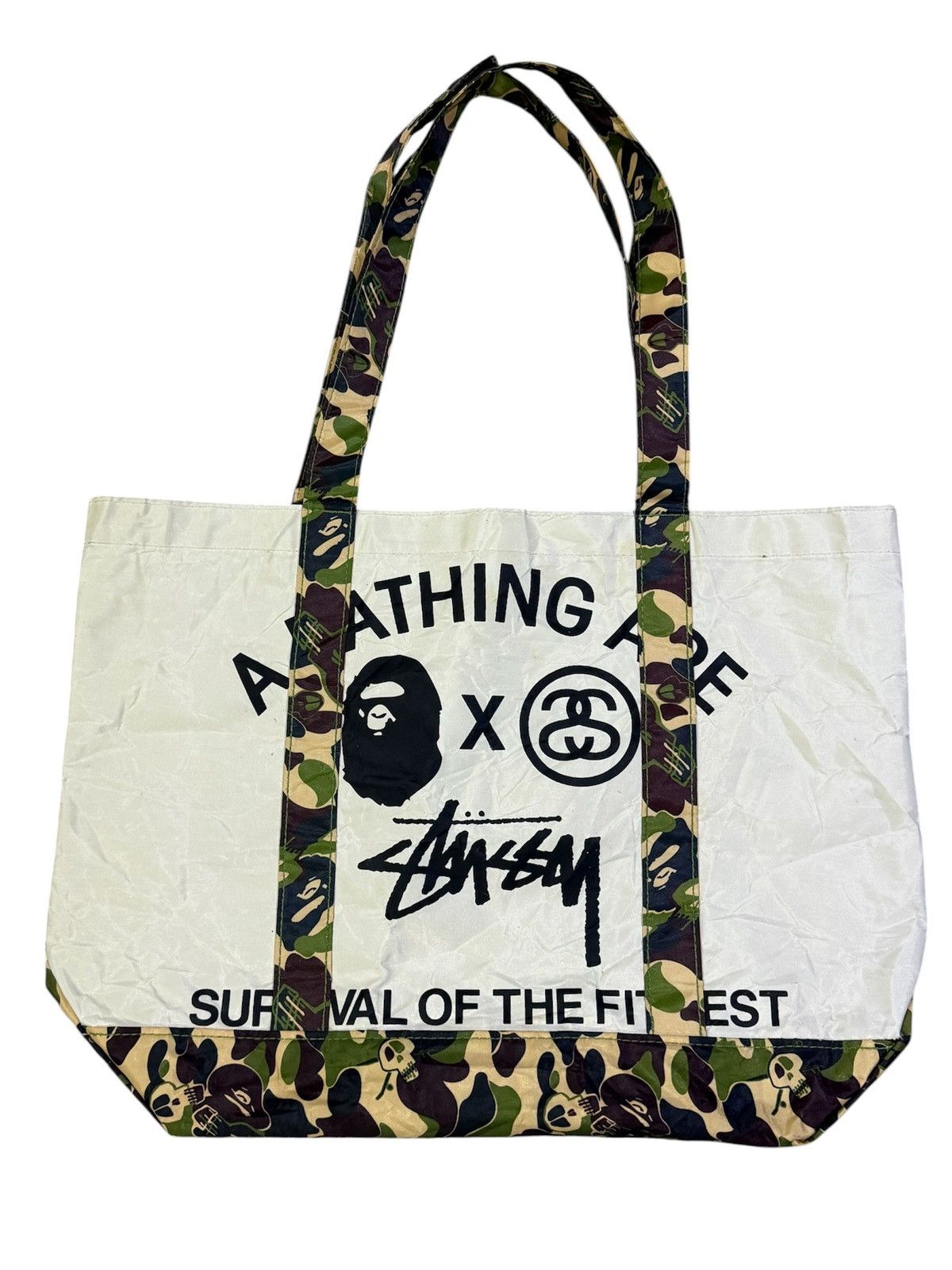 Bape × Stussy Bape x Stussy Magazine Tote Bag Camo Size ONE SIZE - 1 Thumbnail
