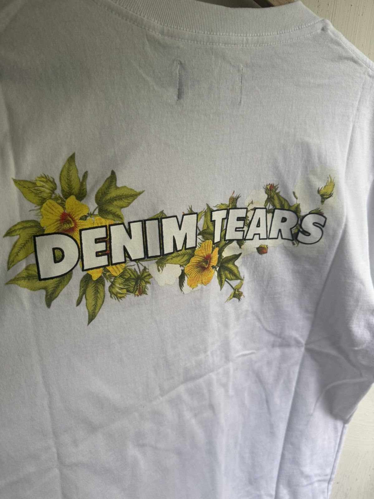 DENIM TEARS Denim Tears Black Lazarus Tee White Size US XL / EU 56 / 4 - 8 Thumbnail