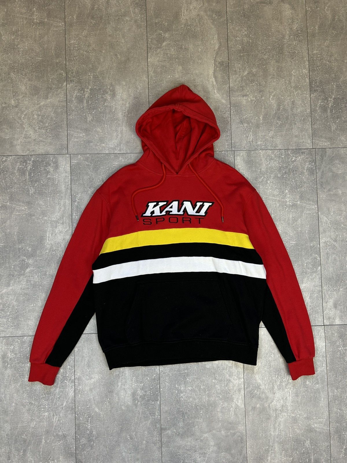 Karl Kani Mens Vintage Karl Kani big logo Hoodie streetwear y2k jacket Size US M / EU 48-50 / 2 - 1 Thumbnail