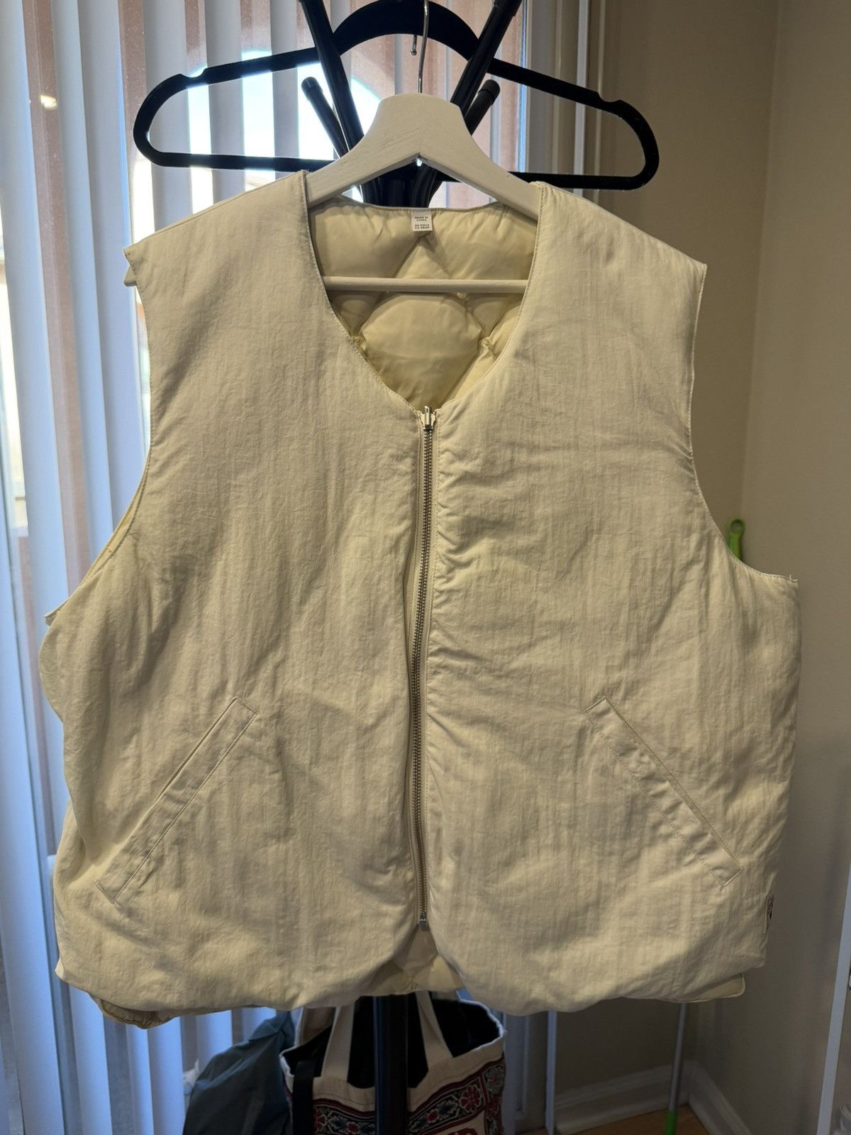 Stussy Stussy Reversible Quilted Puffer Vest Nylon White Size US M / EU 48-50 / 2 - 1 Thumbnail