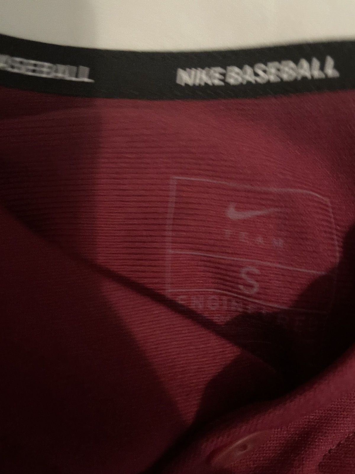 Nike Burgundy Nike Baseball Button Down Size US S / EU 44-46 / 1 - 4 Thumbnail
