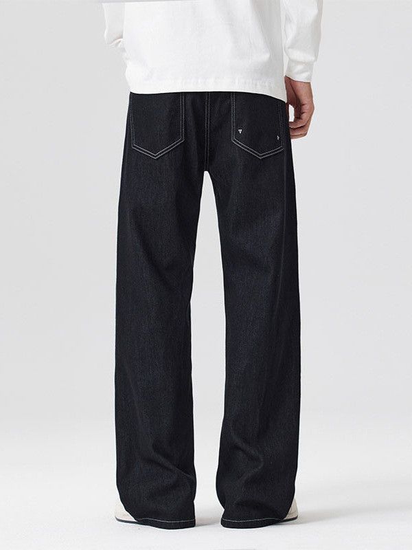 Japanese Brand American high street style men's loose straight leg jeans Size US 32 / EU 48 - 4 Thumbnail