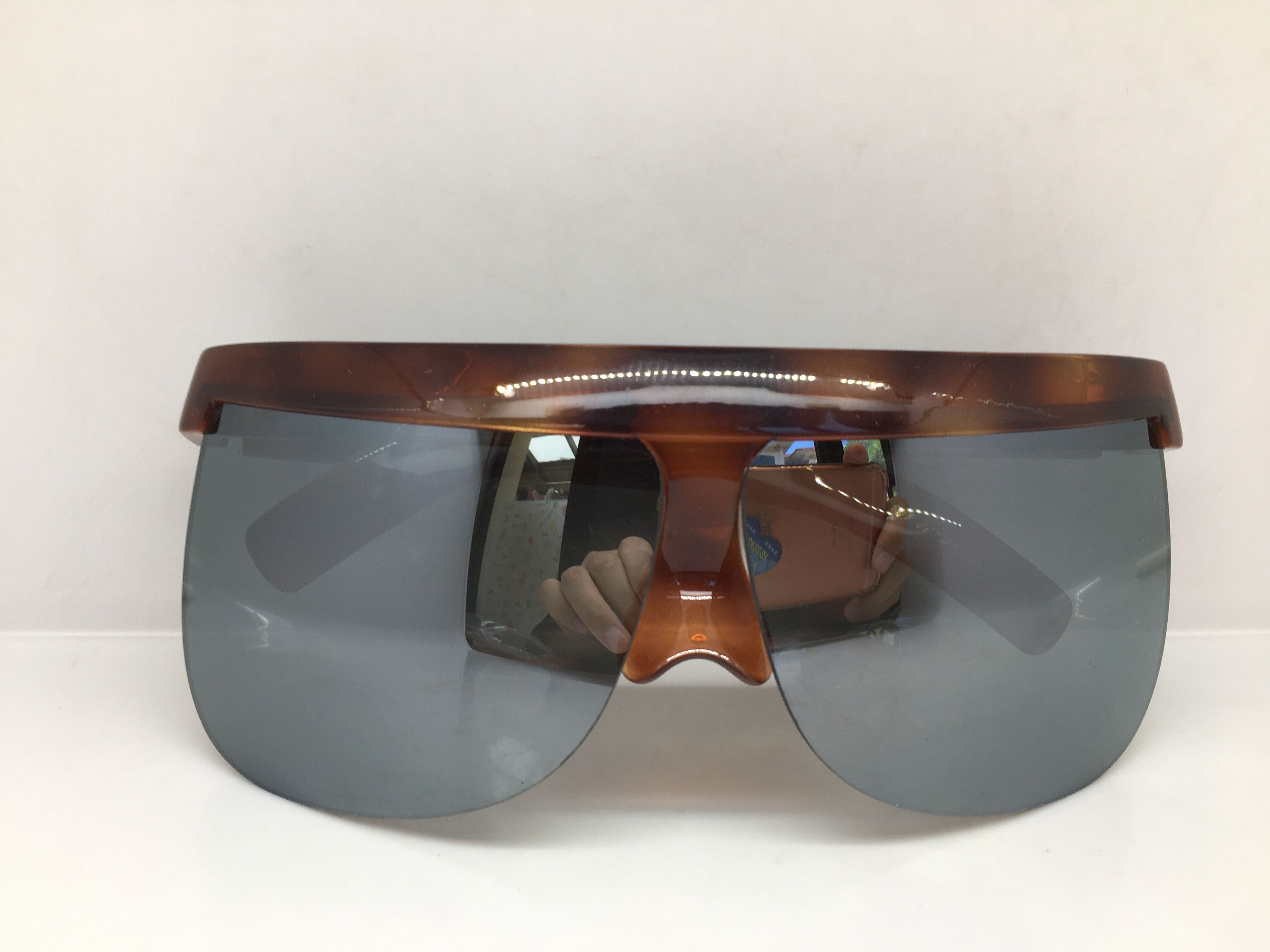 EOS Handmade Wrapped RUNWAY SHOW Sunglasses Frame Tortoise
