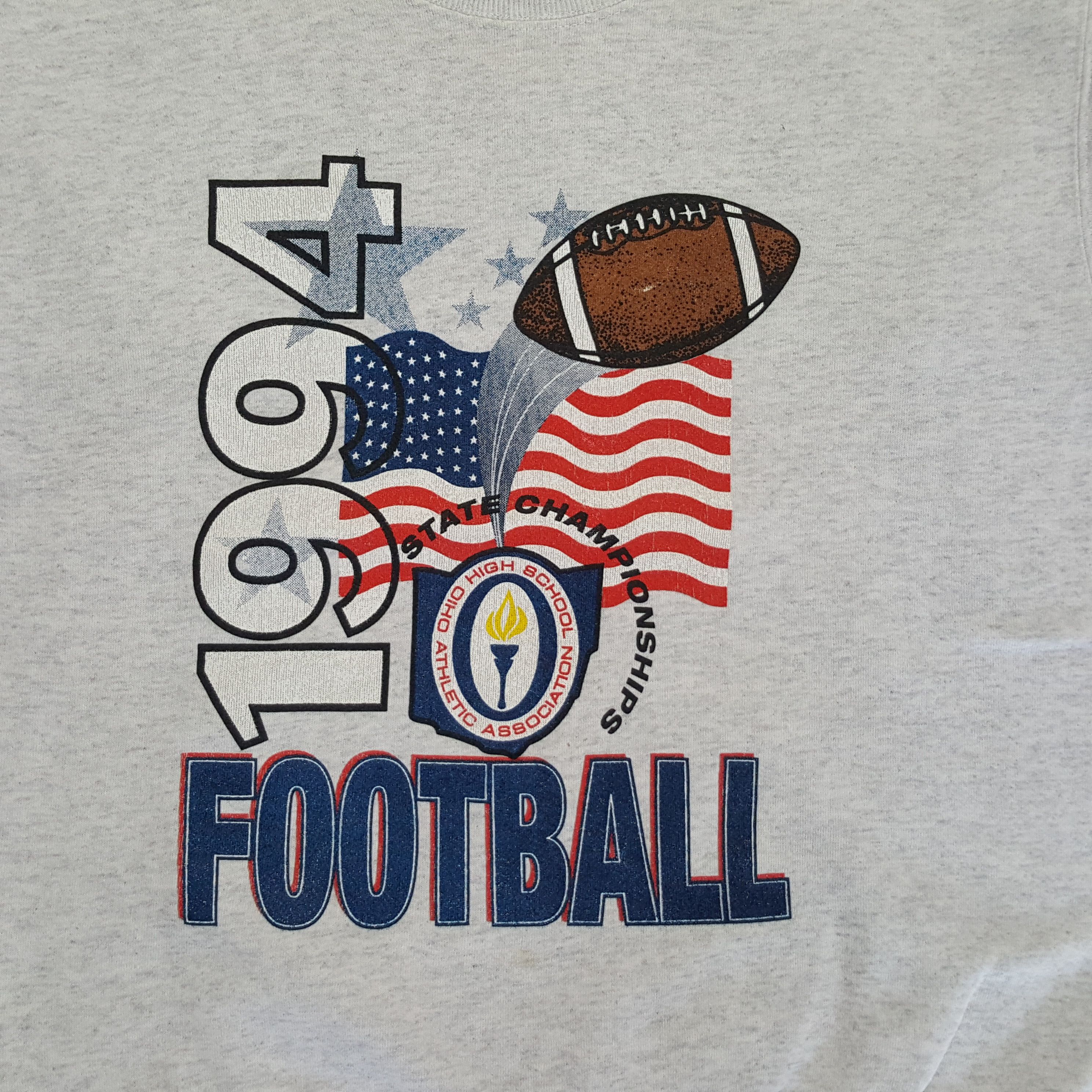 NFL × Vintage Vintage 90's Lee X American Champion Football NFL Sweatshirt Size US L / EU 52-54 / 3 - 2 Thumbnail