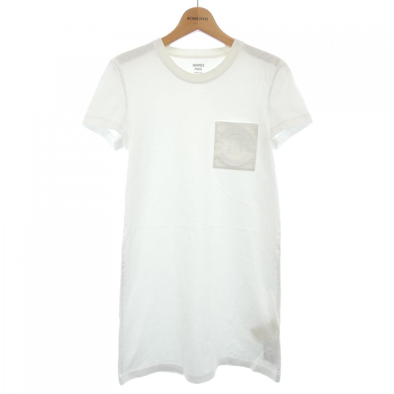 Hermes Hermes Hermes MOSAIQUE Cotton Dress Textile Dresses DUTY FREE for USA Size ONE SIZE - 1 Thumbnail