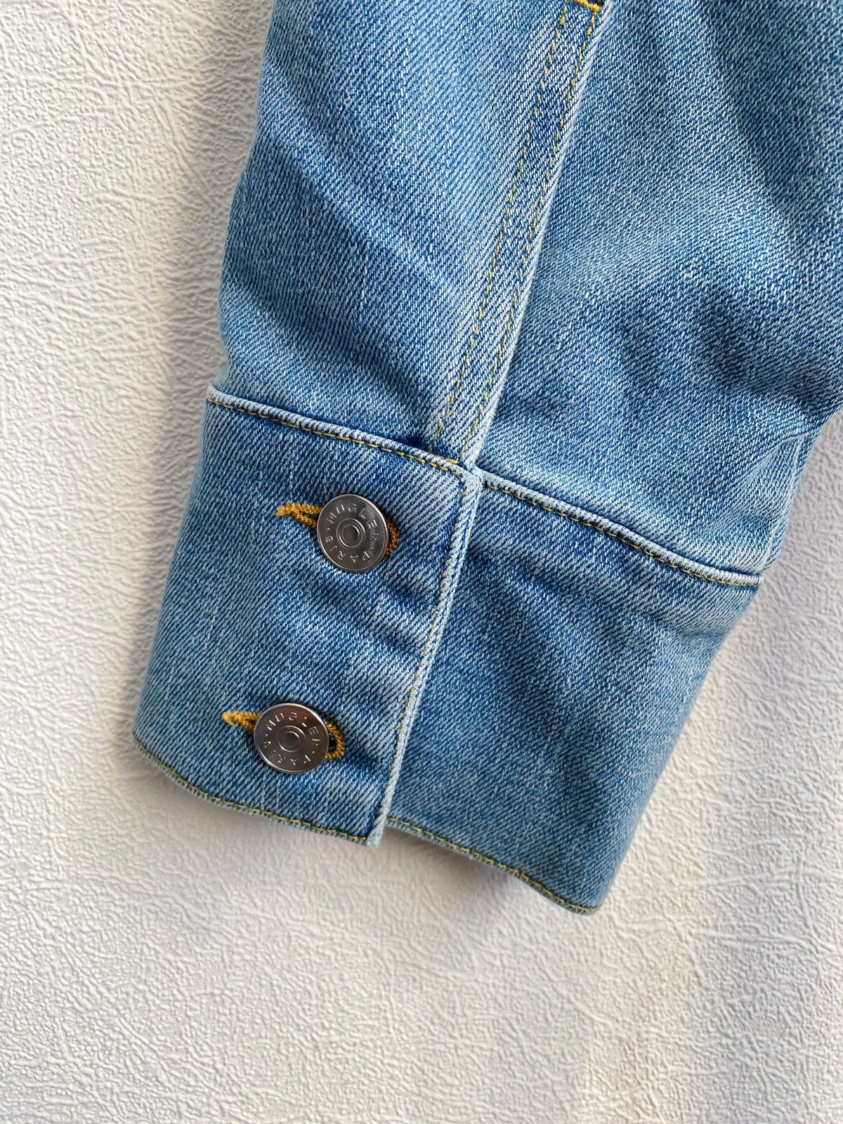 H&M × Mugler × Thierry Mugler Mugler x H&M Denim Jacket Size L Size US L / EU 52-54 / 3 - 20 Thumbnail