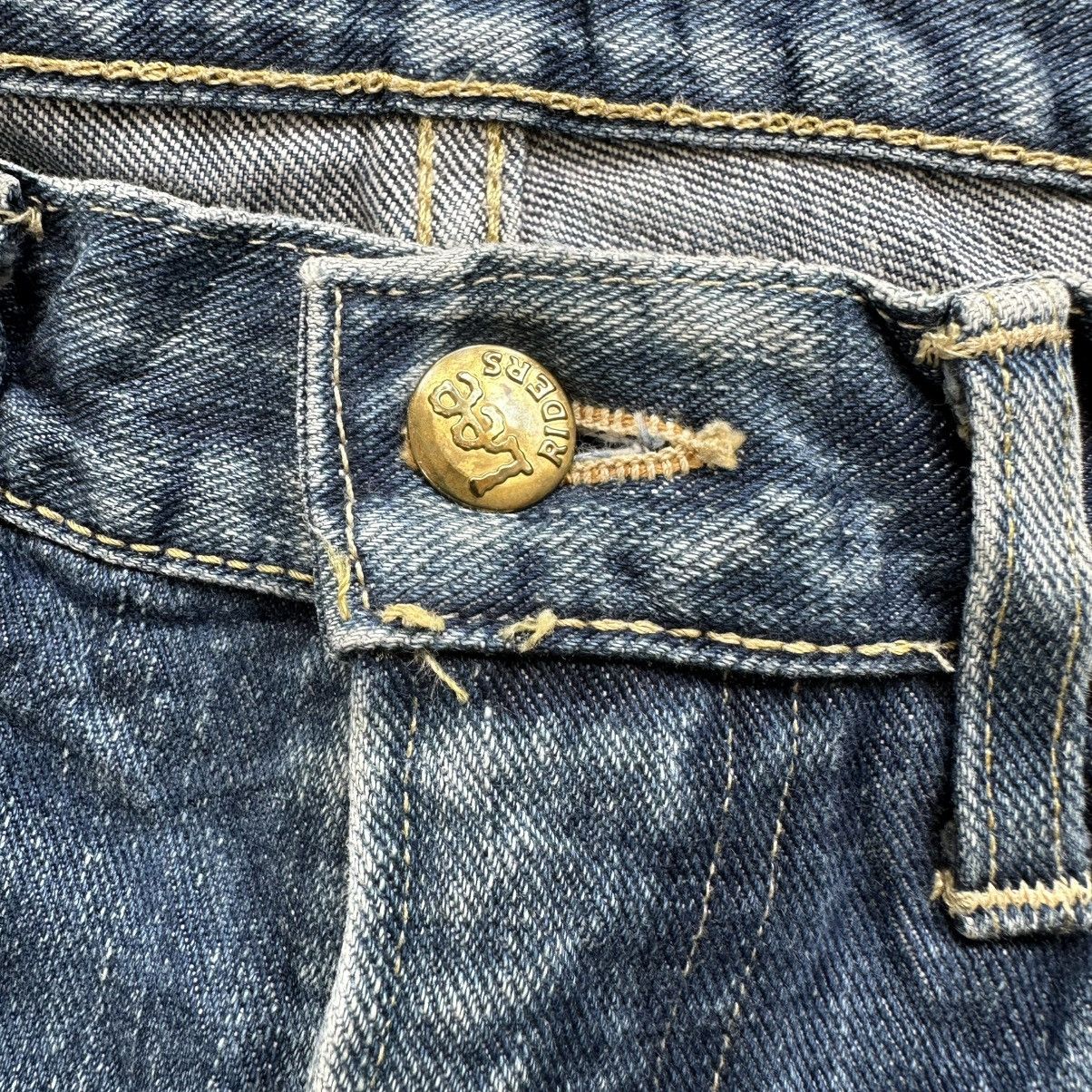 Japanese Brand Vintage LEE Rider FLARE Bootcut Distressed Denim Jean Pant Size US 29 - 4 Thumbnail