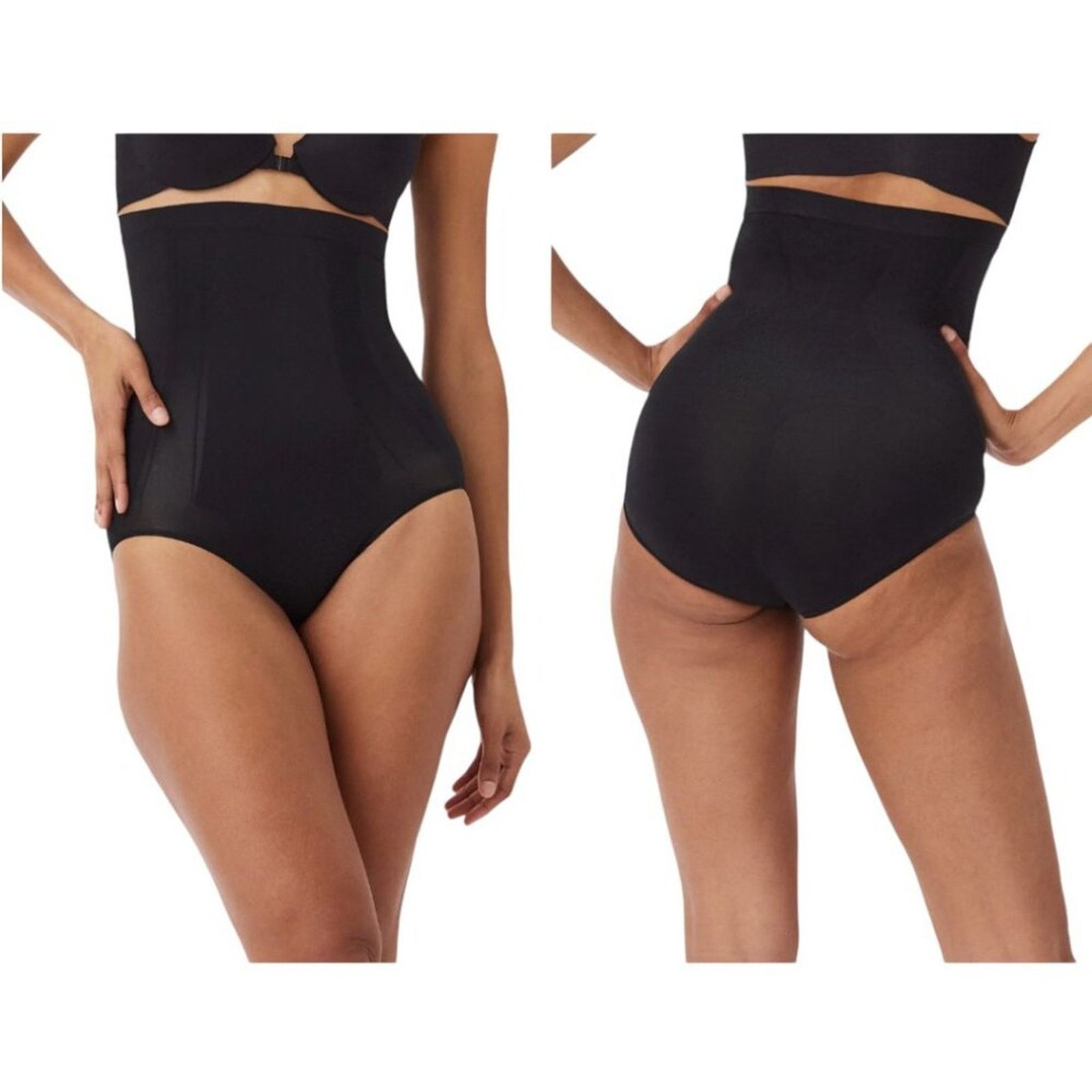 Spanx Spanx OnCore High Waist Briefs Black Sz Medium NWOT $68 MSRP Size 30" / US 8 / IT 44 - 1 Thumbnail