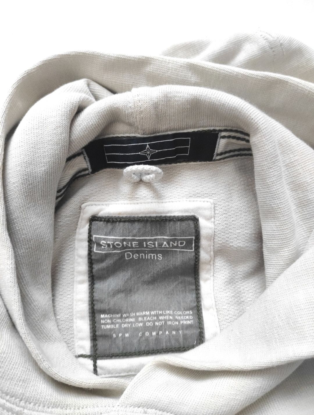 Stone Island Stone Island Denims Vintage Hoodie Size XL Size US XL / EU 56 / 4 - 4 Thumbnail